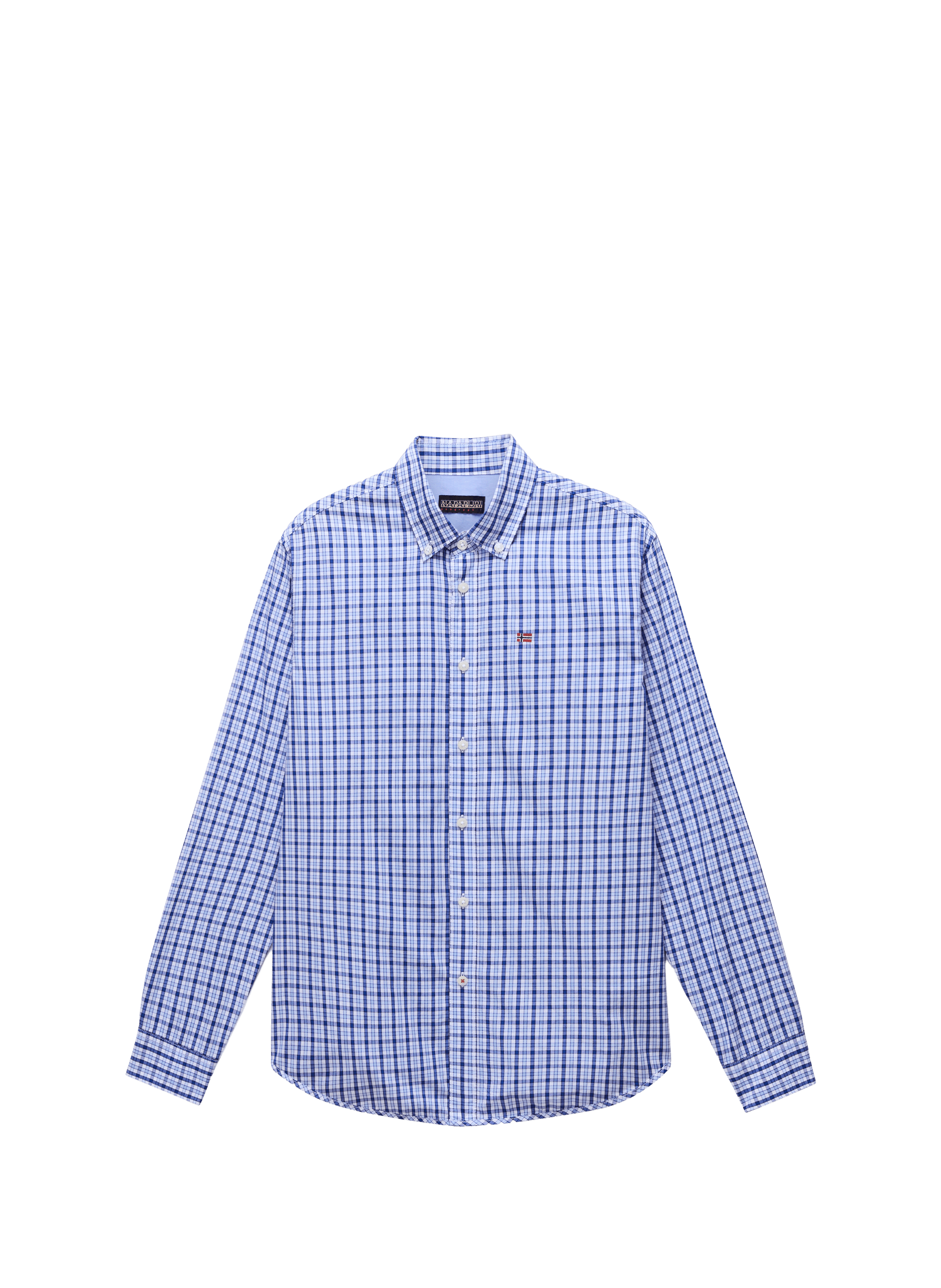 Chemise G-Terra en coton NAPAPIJRI Bleu