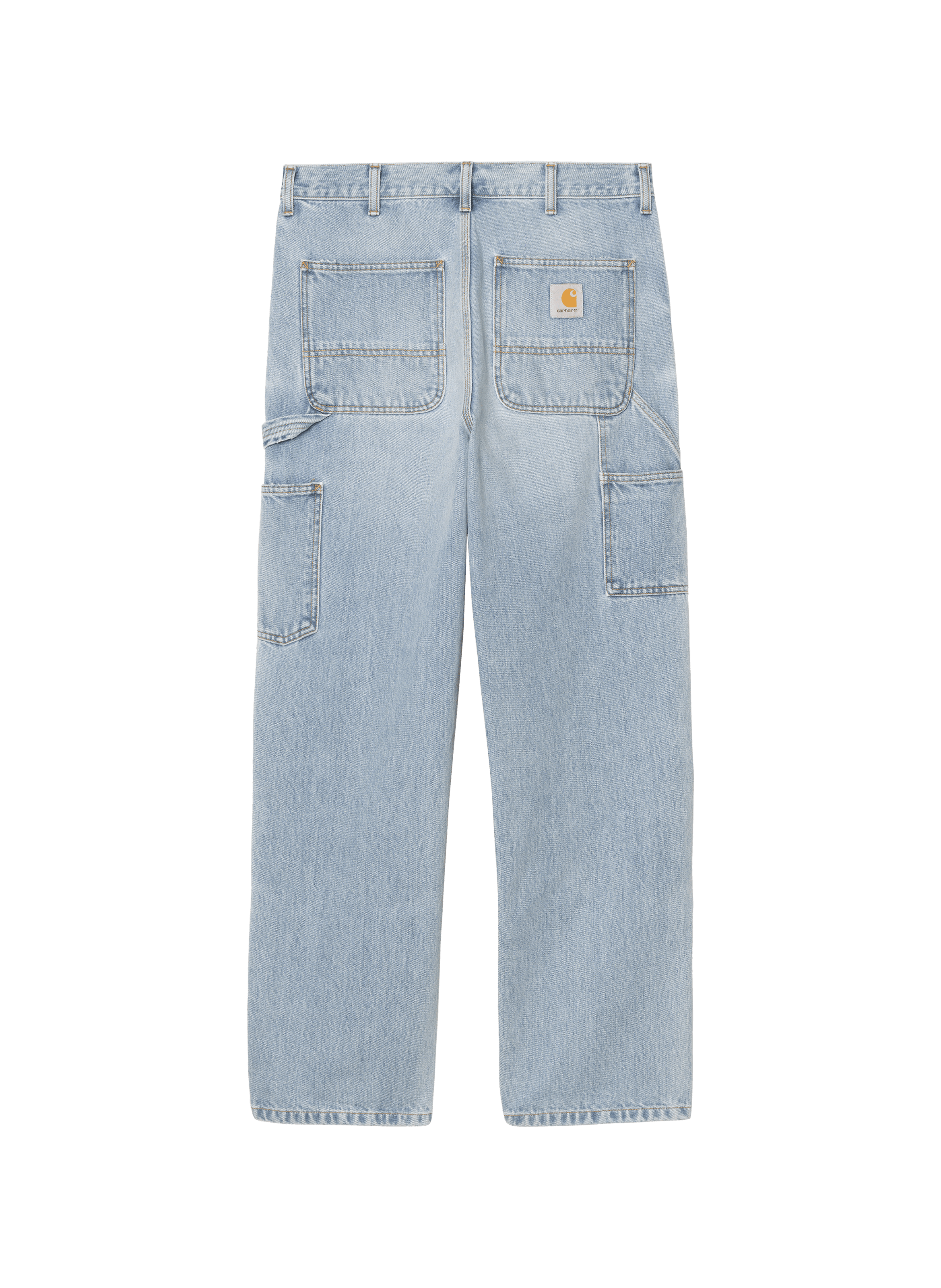Jean droit en coton  CARHARTT WIP Bleu