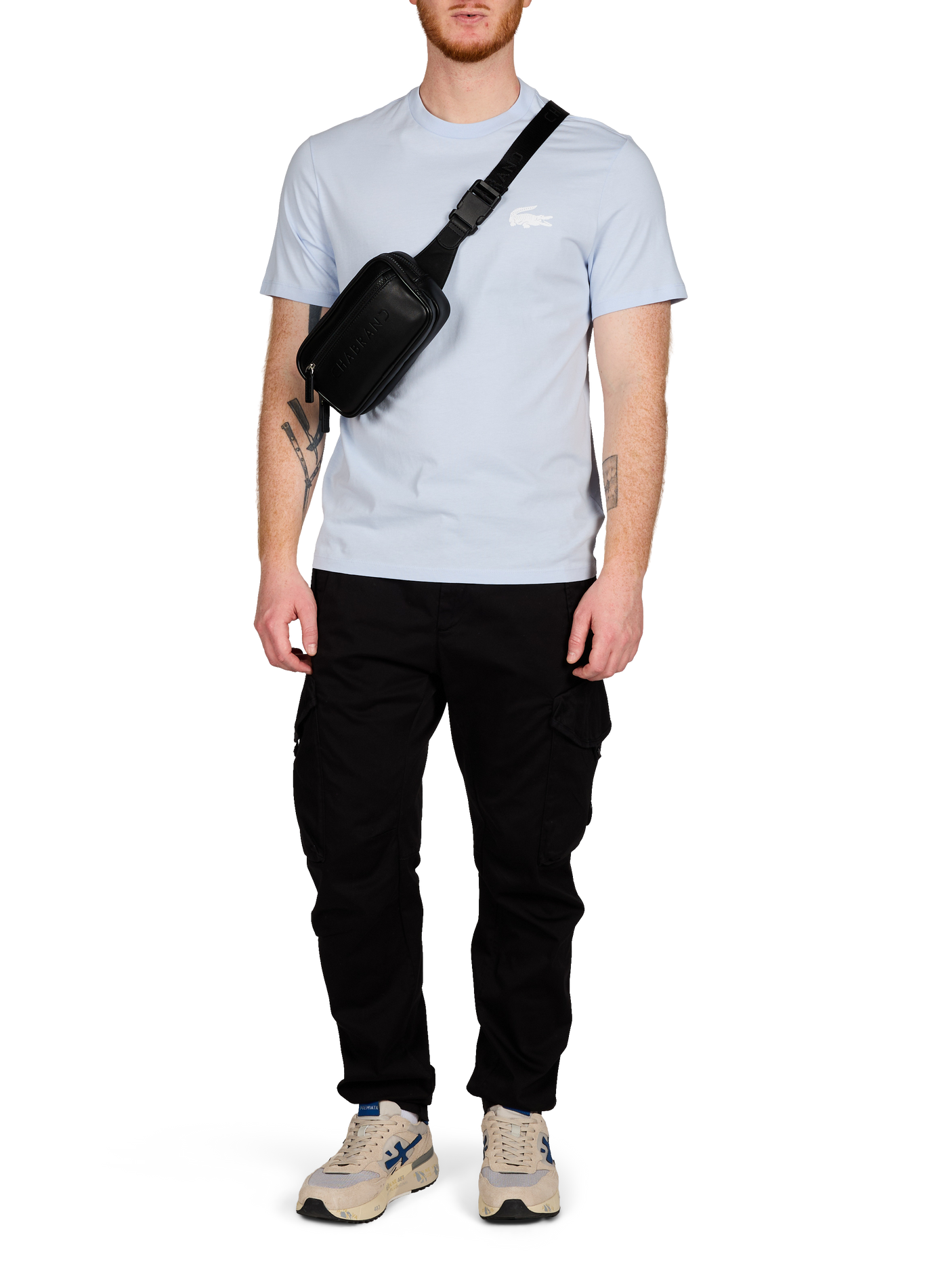 Classic Cotton T-Shirt LACOSTE Blue