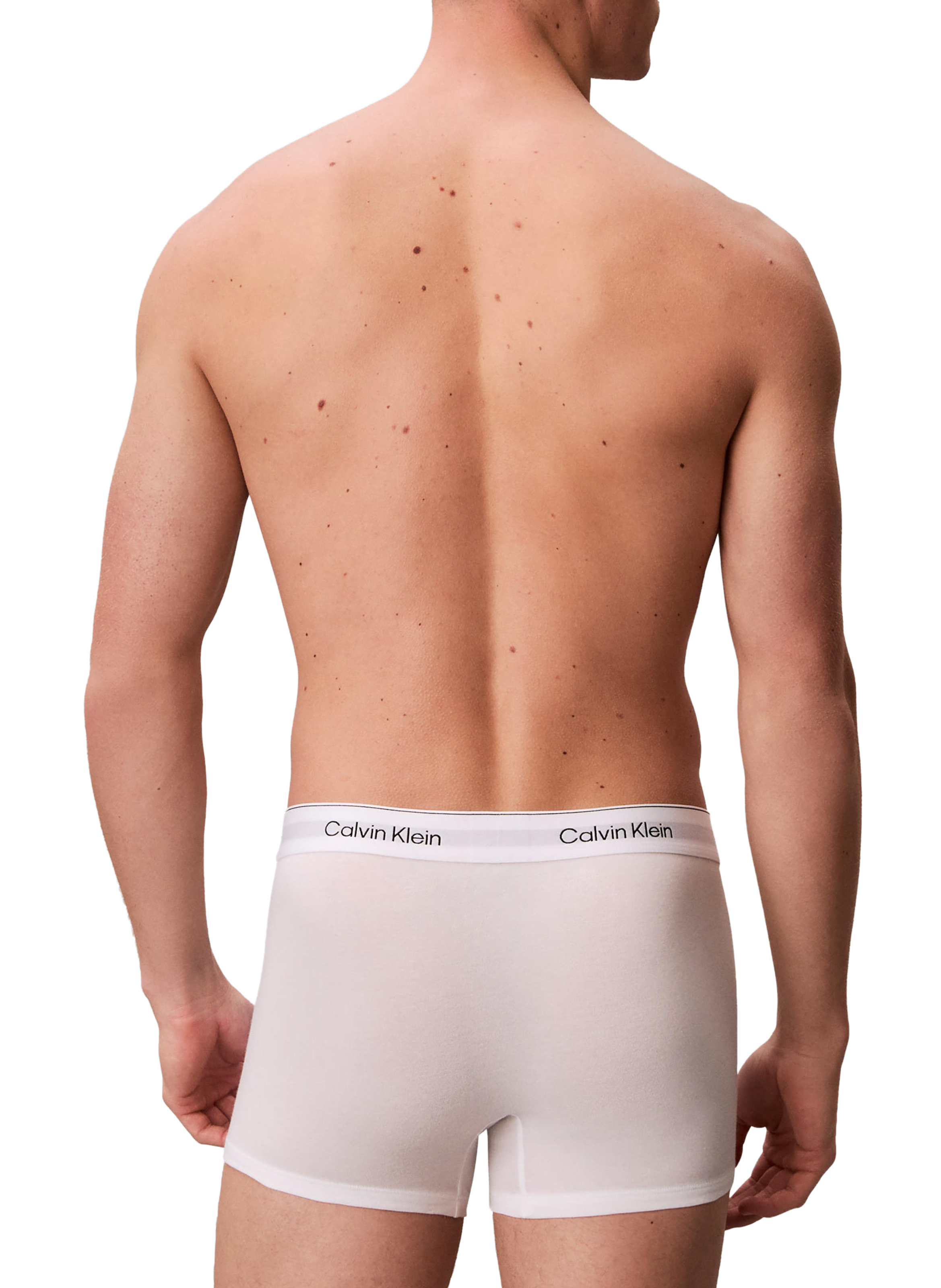 Pack aus 3 gemischten Baumwoll-Boxershorts CALVIN KLEIN Weiss