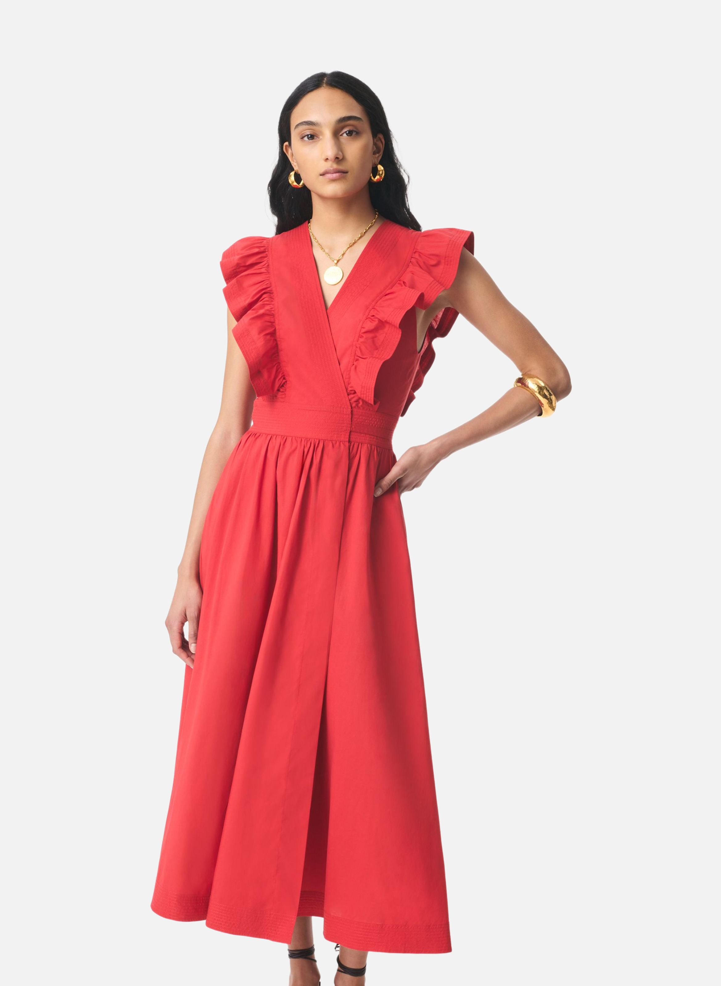 Robe ermione VANESSA BRUNO Rouge