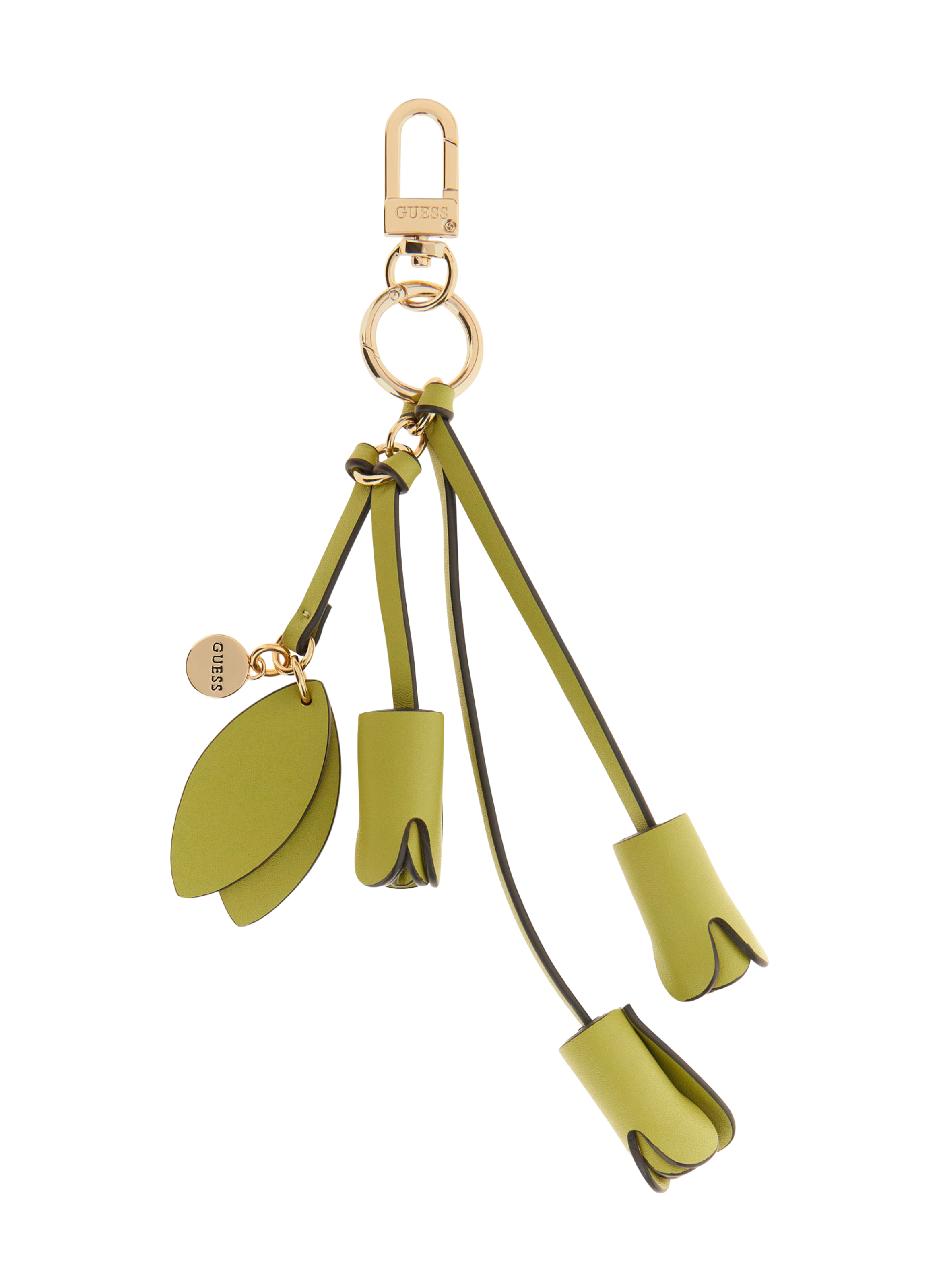 Porte-clés Ofelia à motif florale GUESS Vert