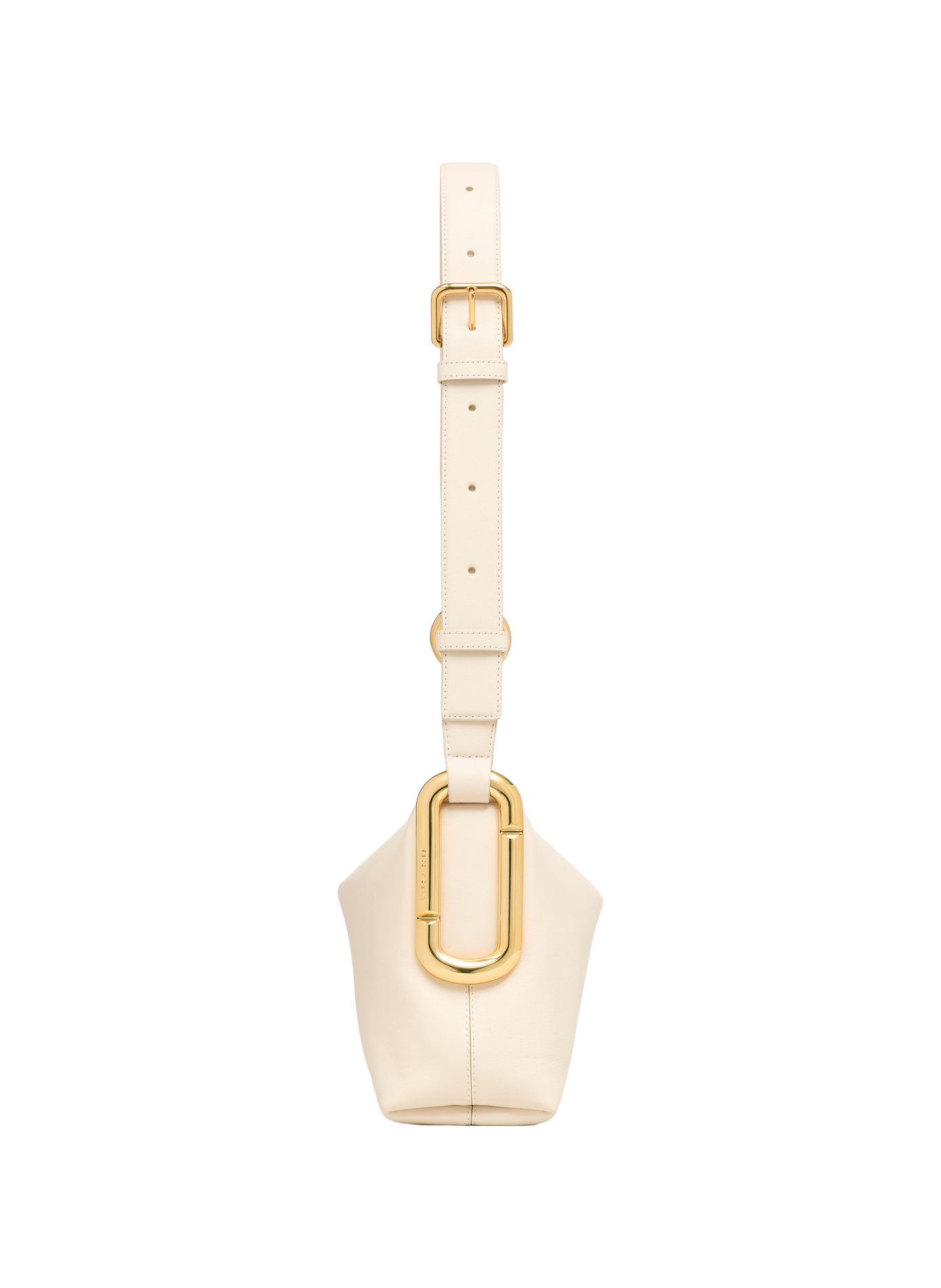 Sac épaule The Scene Medium en cuir MARC JACOBS Blanc