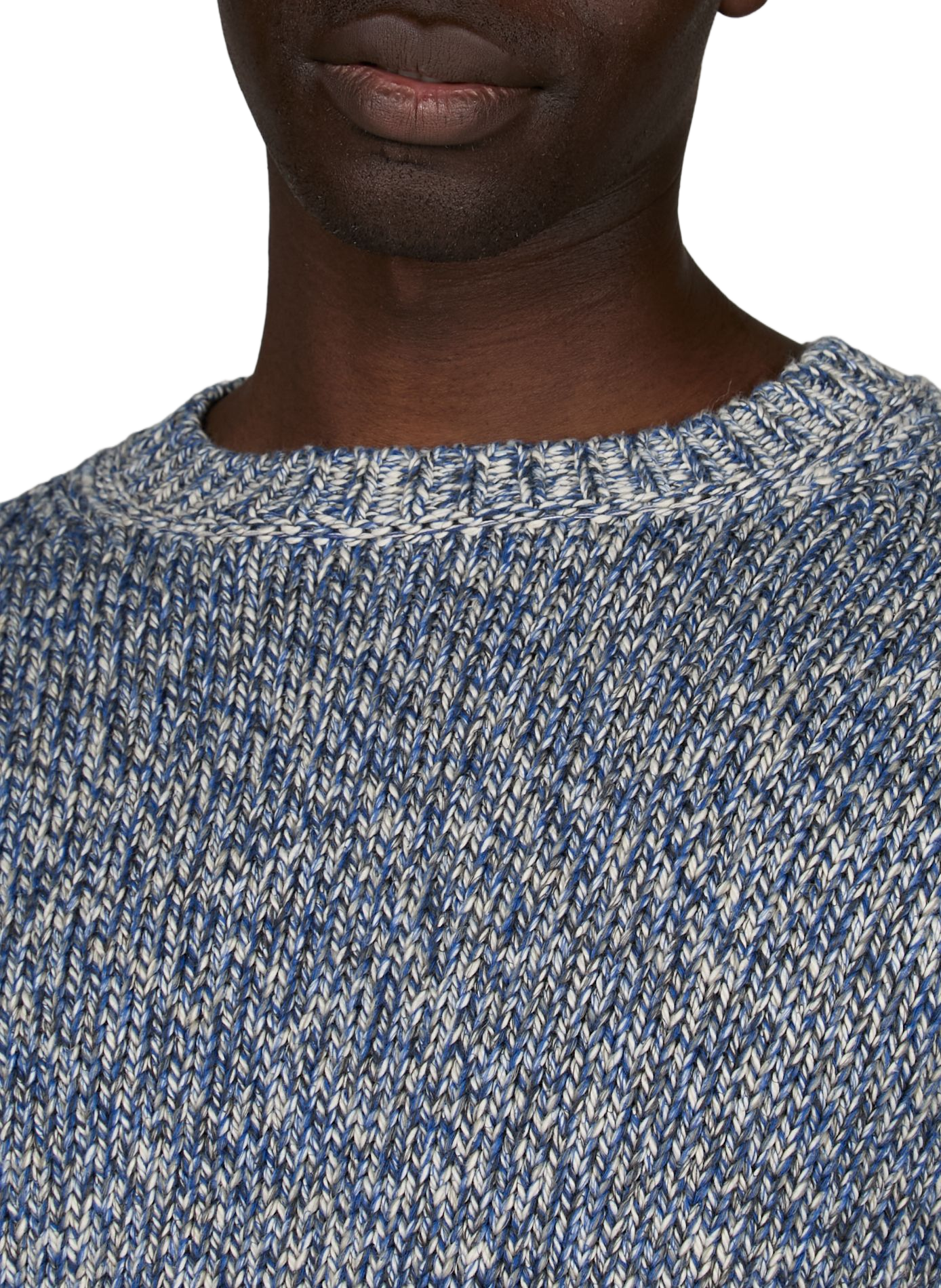 Pull tissé en maille CLOSED Bleu