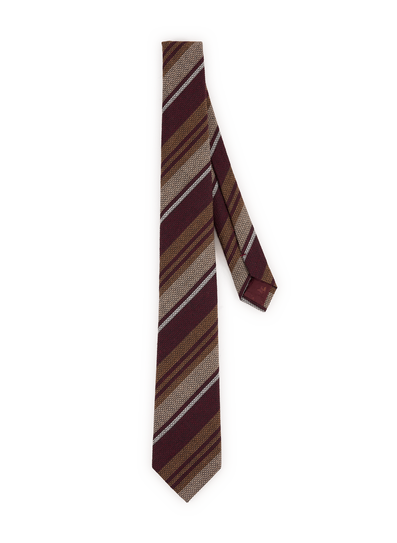 Striped silk tie EMPORIO ARMANI Multicolour