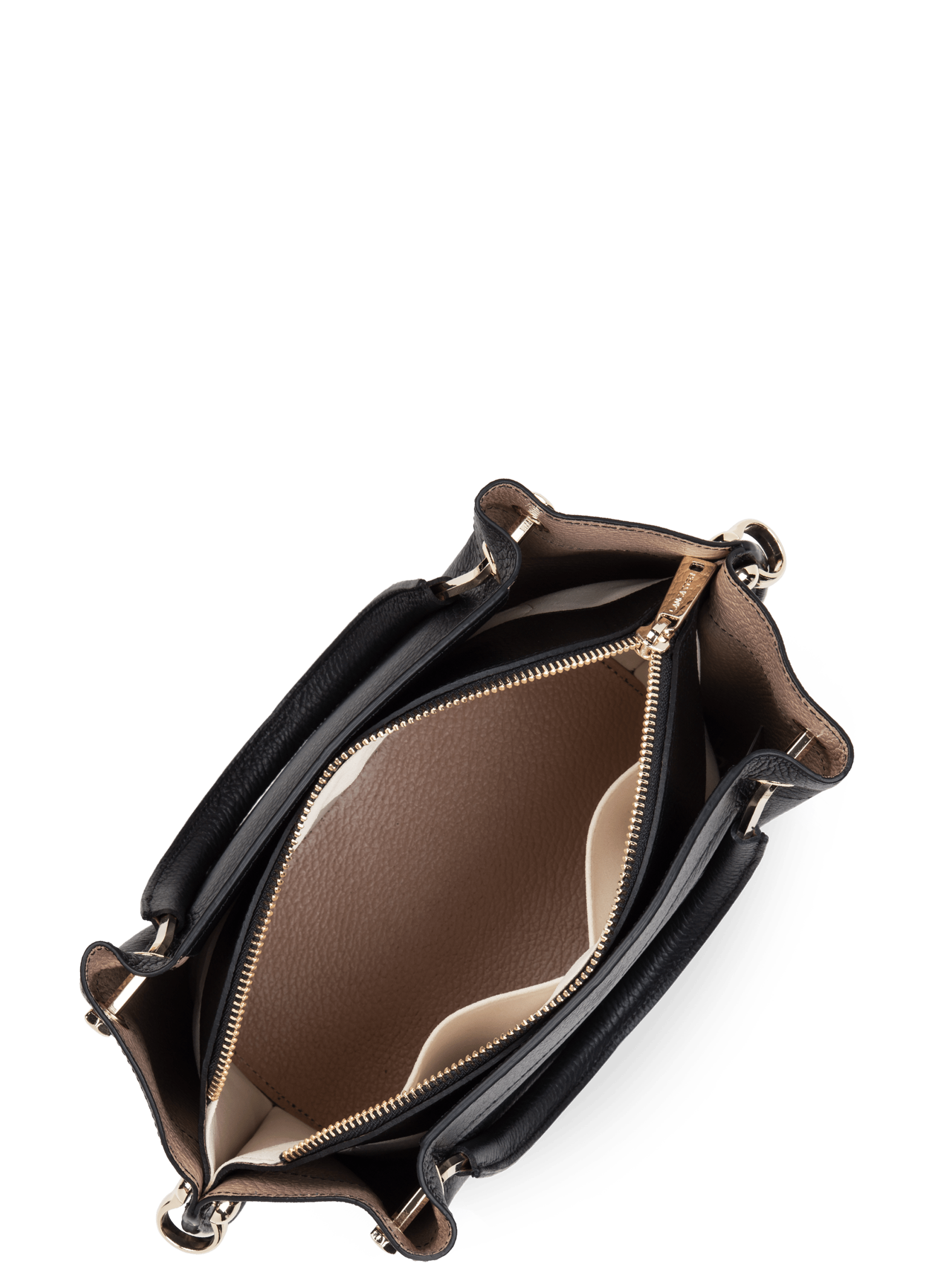 Sac à main - foulonné double louisa | Noir LANCASTER Femme