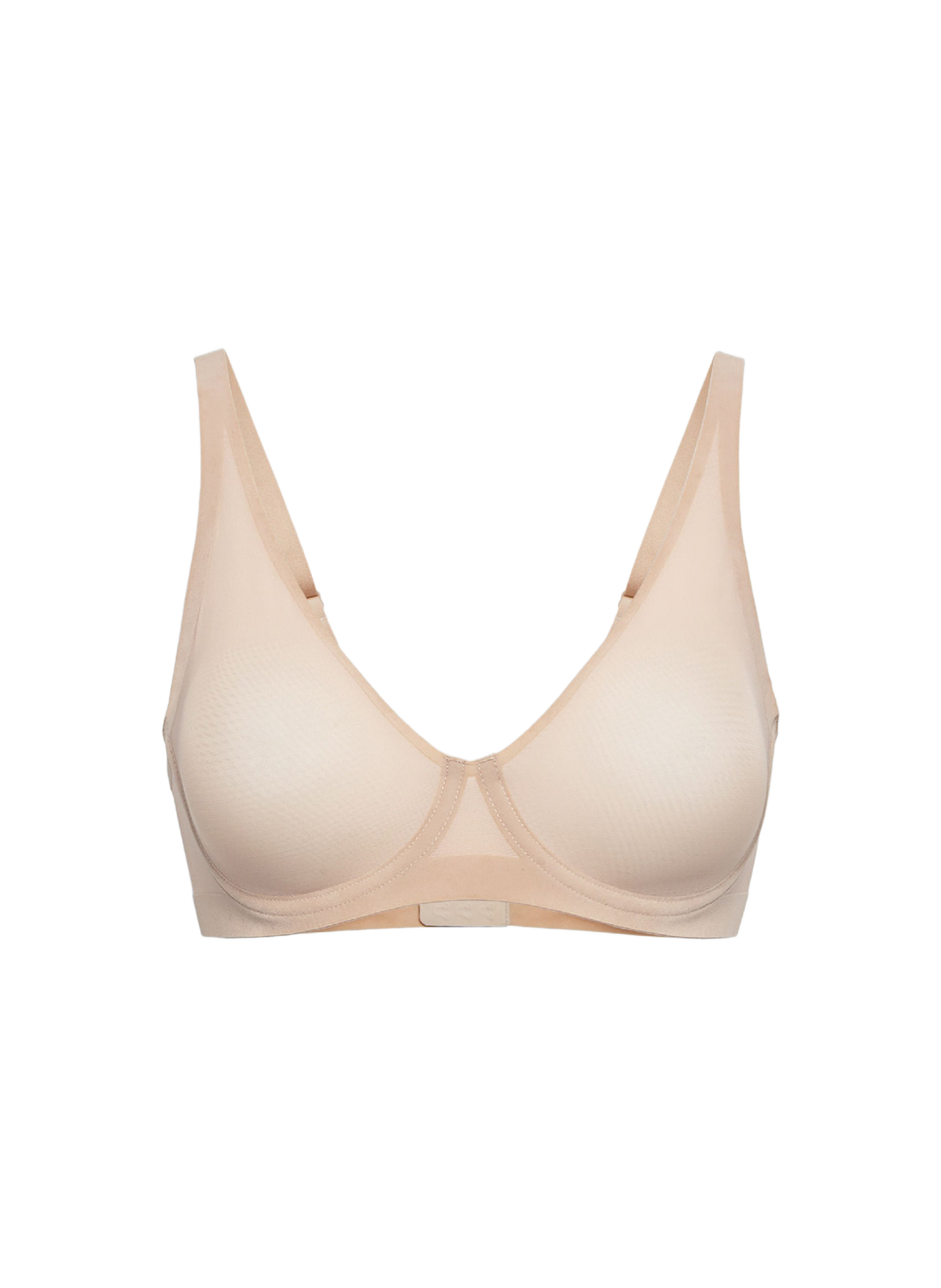 Nahtloser Tüll-BH WOLFORD Beige