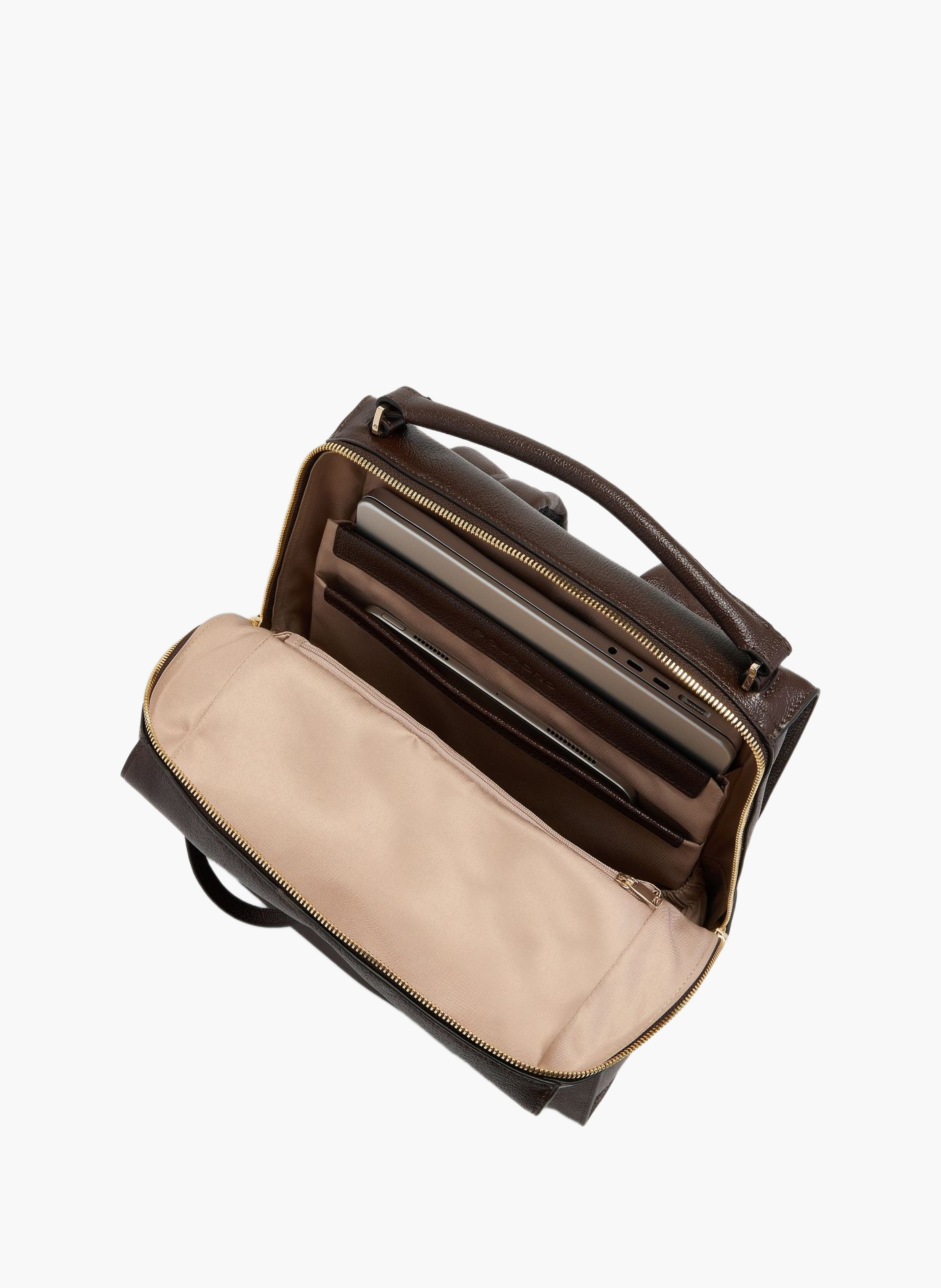 Sac à dos femme pour ordinateur 14" PIQUADRO Marron