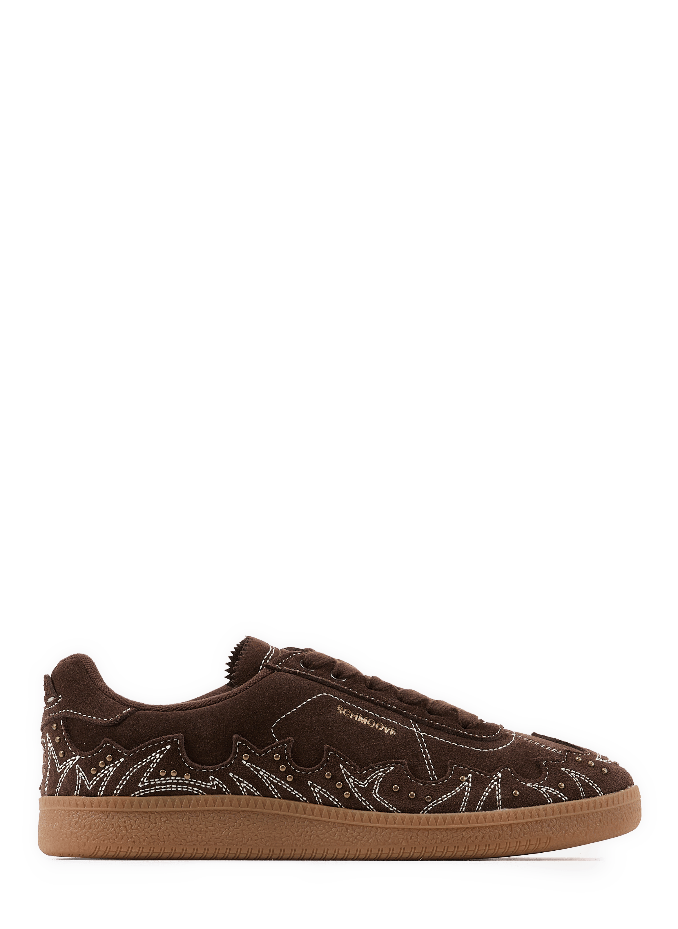 Baskets basses en cuir SCHMOOVE Braun