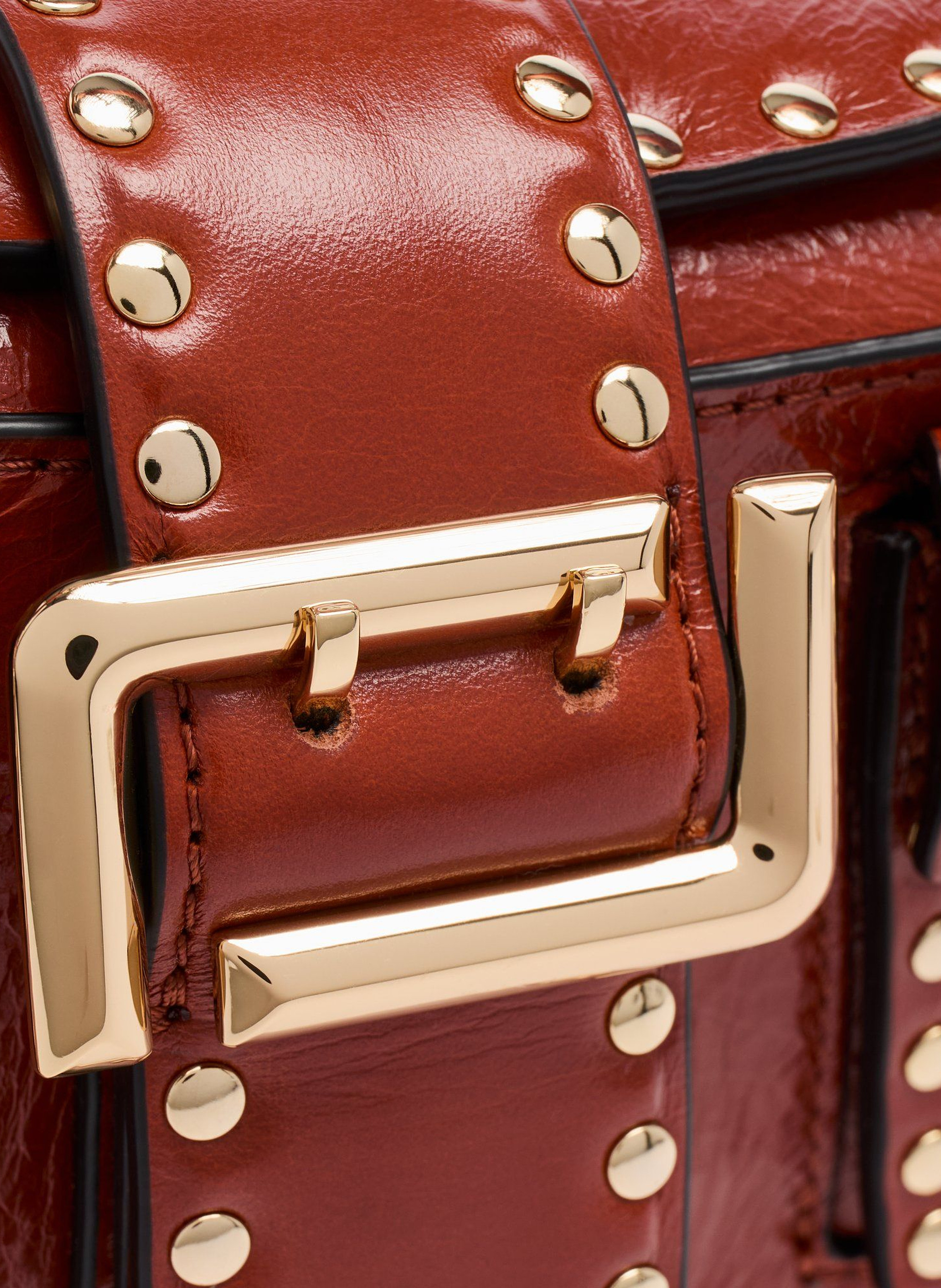 Sac fourreau lancel multipocket s, rouge brique LANCEL Rouge