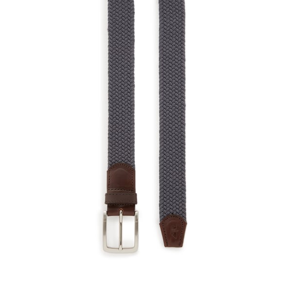 Ceinture tressée en polyester mélangé
