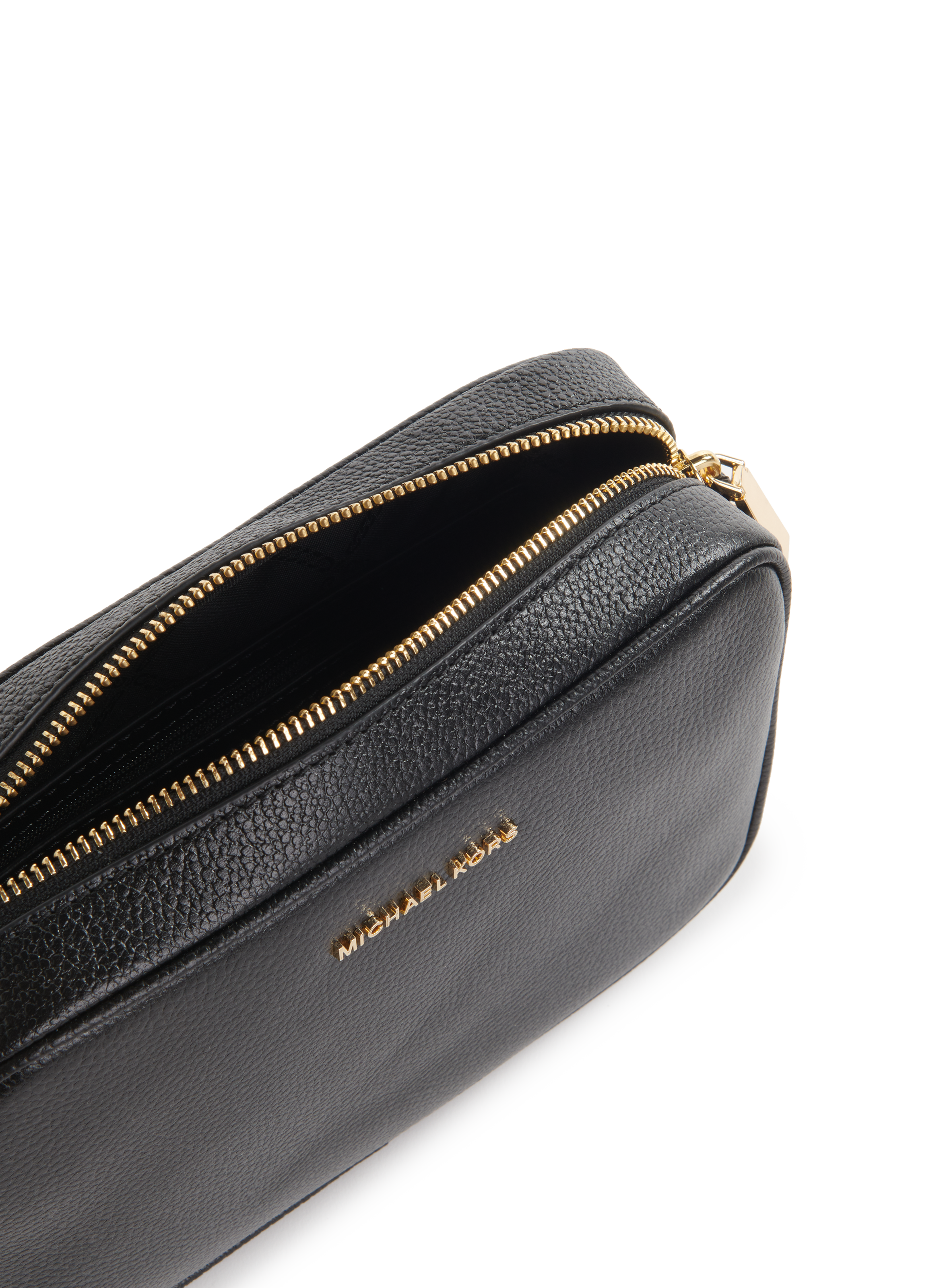 Leather shoulder bag Black