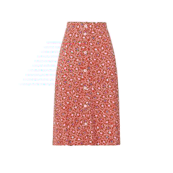 Jupe évasée à motif Marla