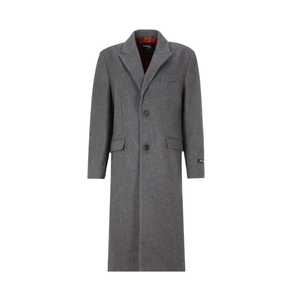 Hommegirls Wool-blend Coat In Grey