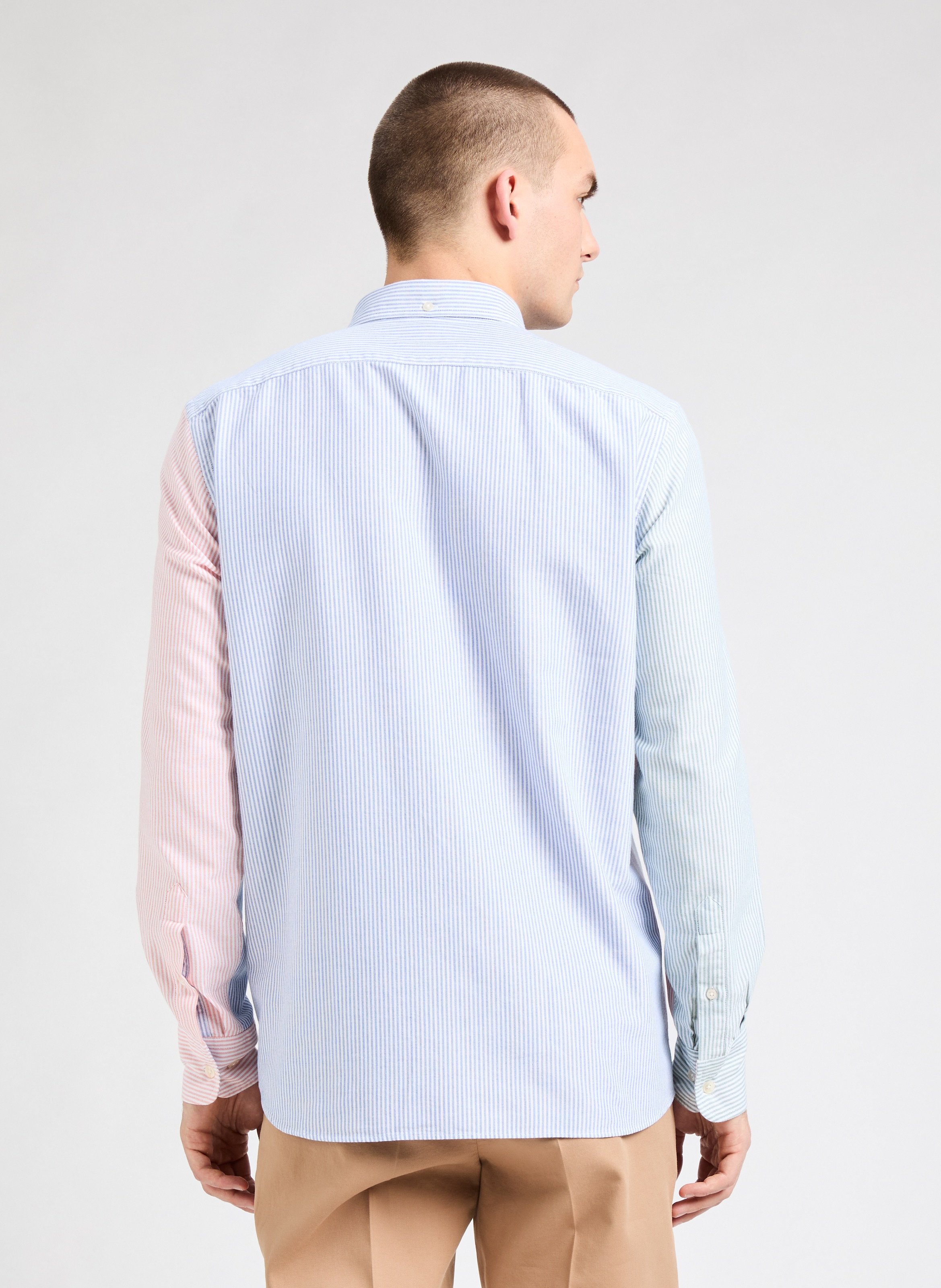 Chemise rayée tricolore FACONNABLE Multicolore