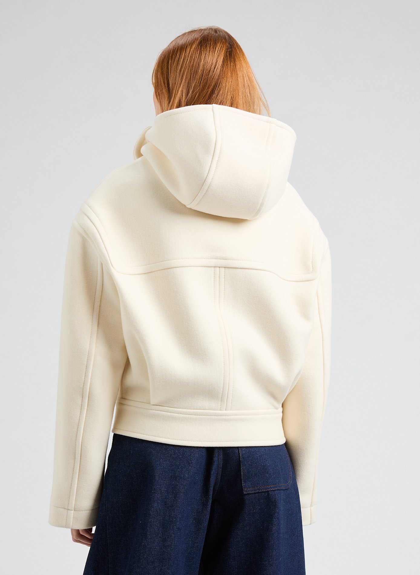 The Cabana wool duffle coat JACQUEMUS White