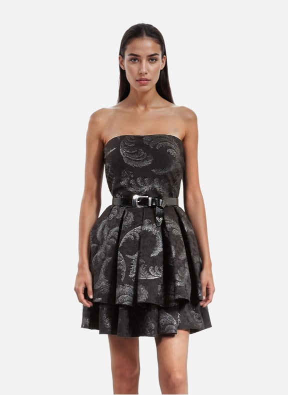 Robe bustier courte Noir by THE KOOPLES THE KOOPLES Robe bustier courte Noir