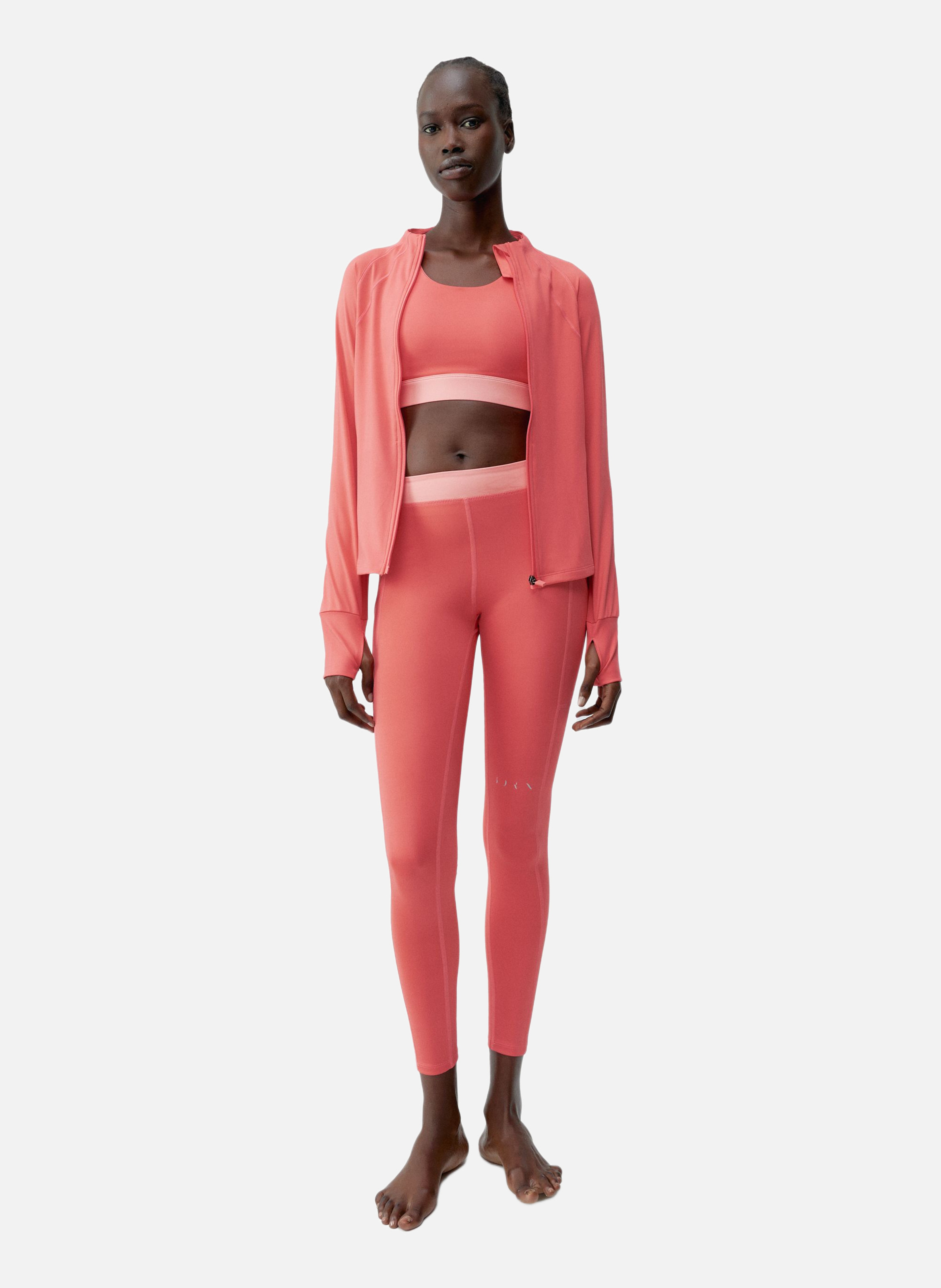 Veste de sport zippée performance athleisure flippo BORN LIVING YOGA Rose
