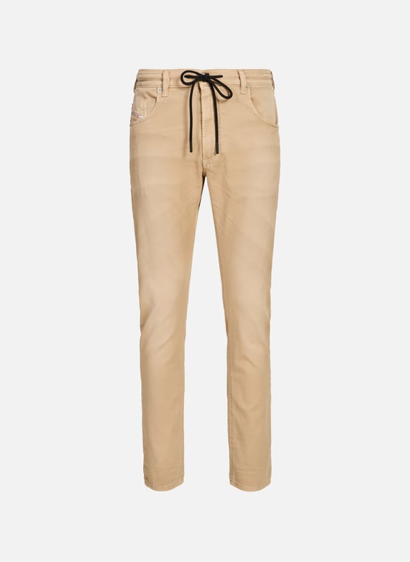 Regular Pants Beige by DIESEL DIESEL Regular Pants Beige