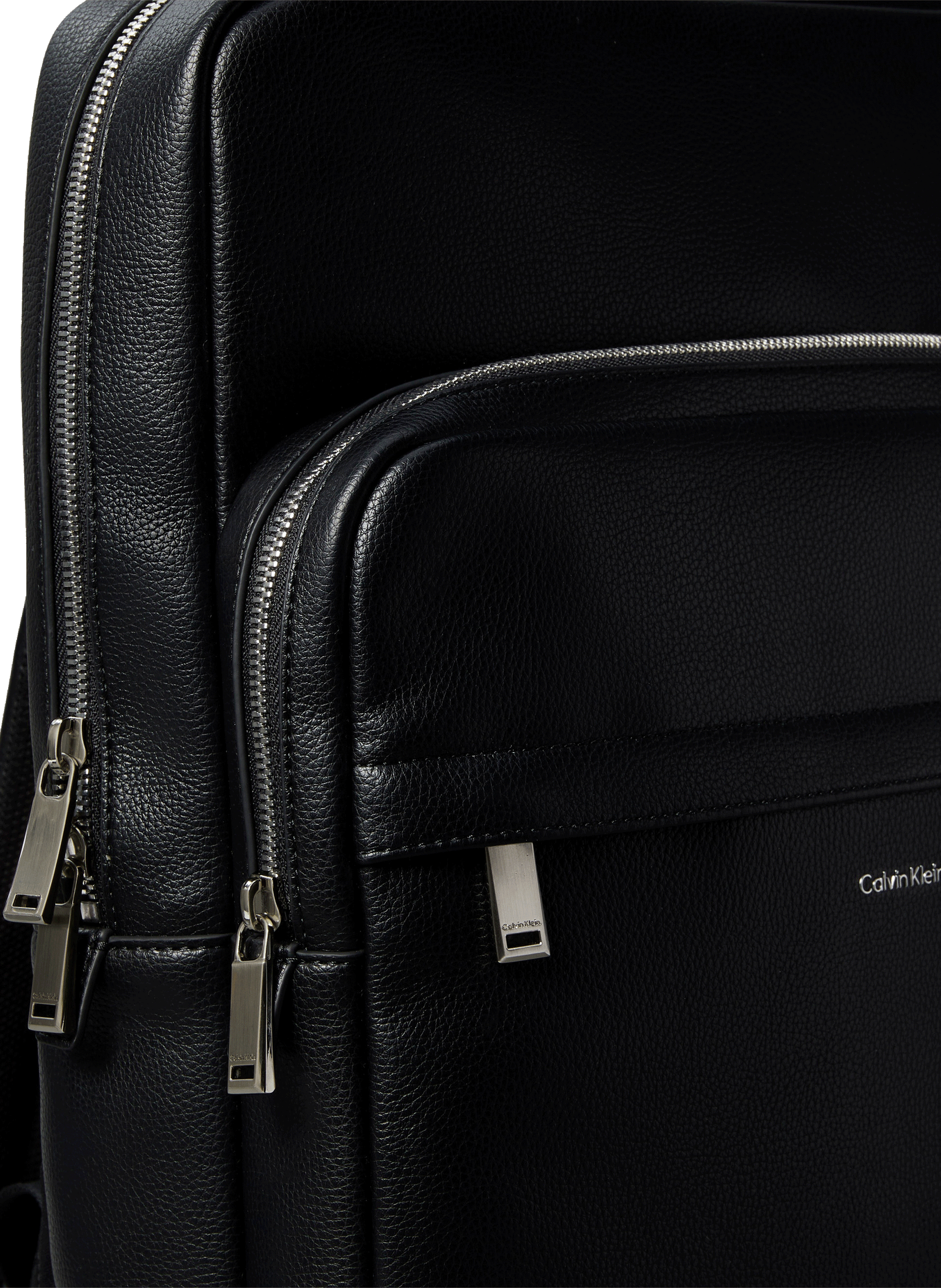 Sac à dos craquelé CALVIN KLEIN Noir