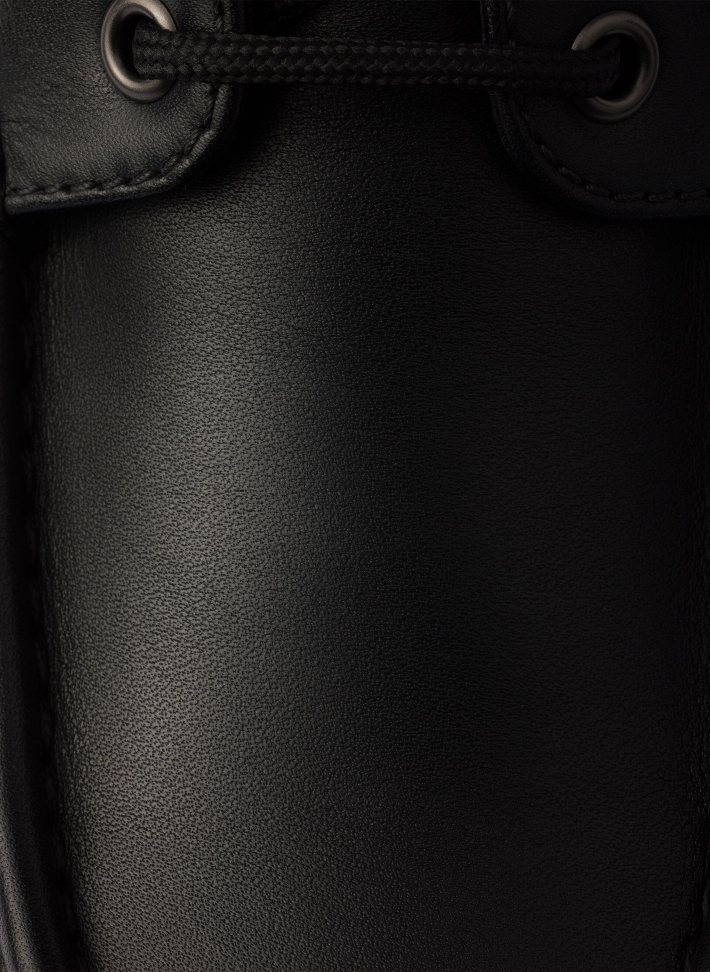 Bottines en cuir à lacets PRADA Noir