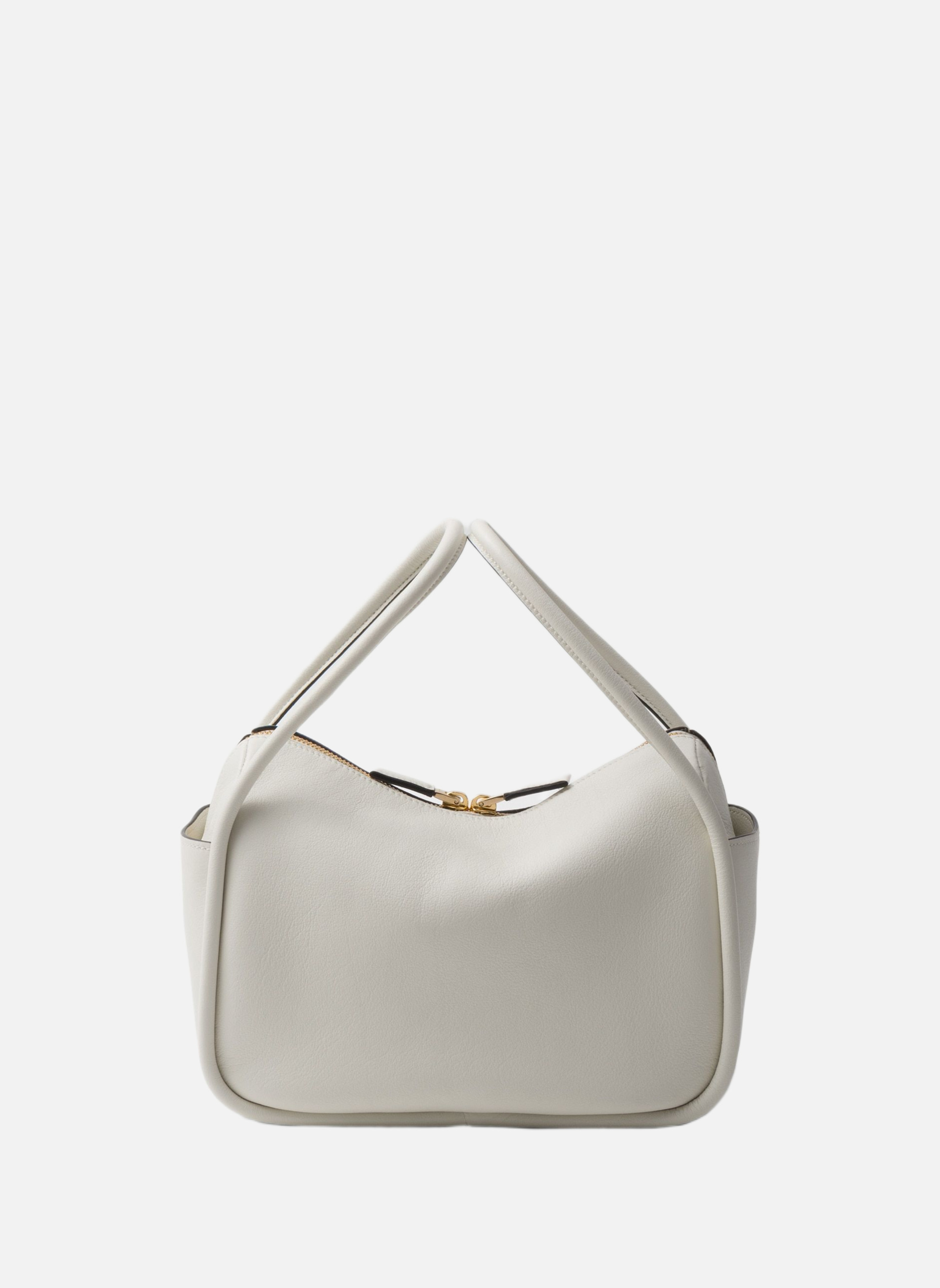 Sac à main prada darling en cuir PRADA Blanc