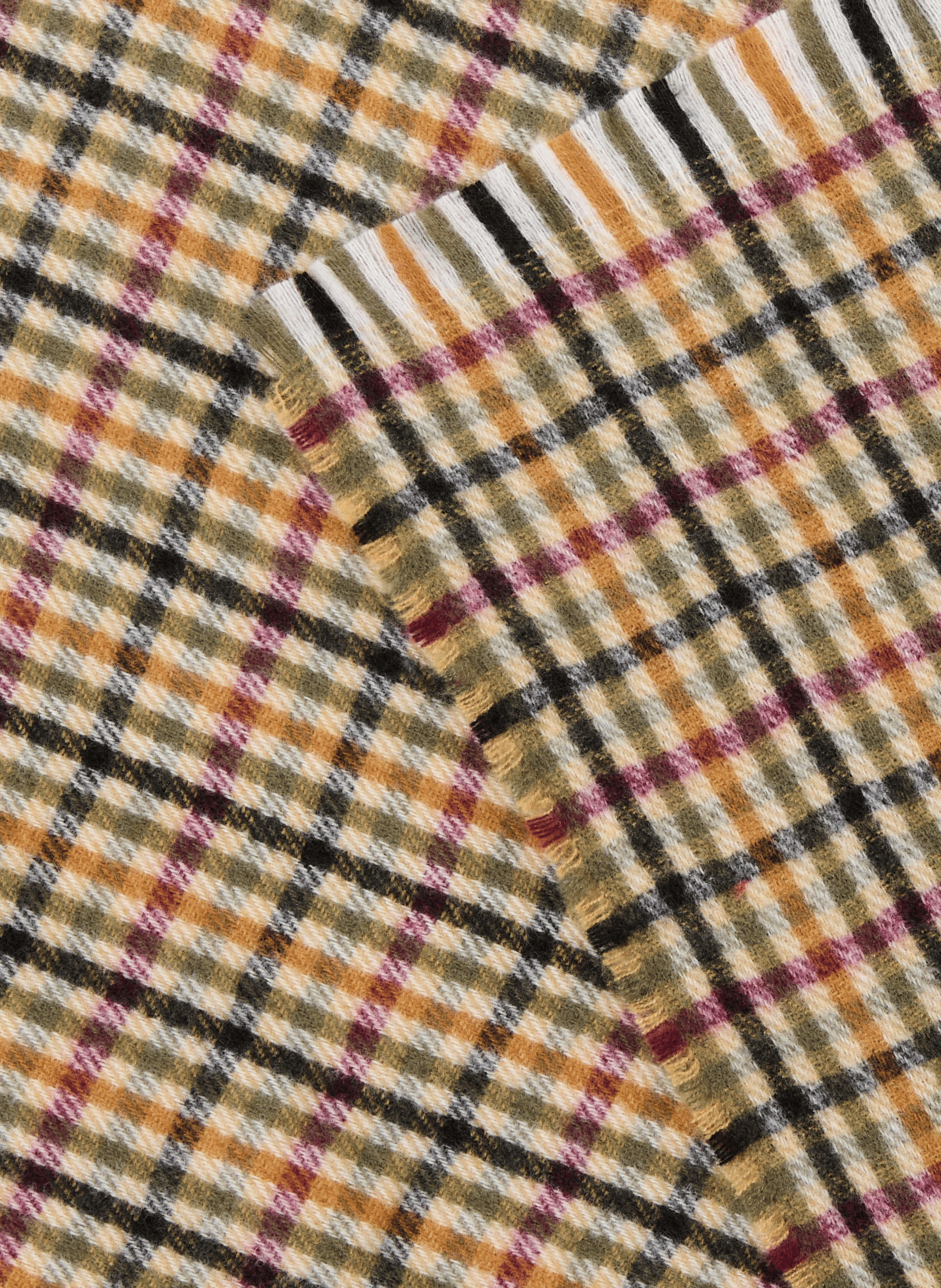 Check Scarf AU PRINTEMPS PARIS Multicolour