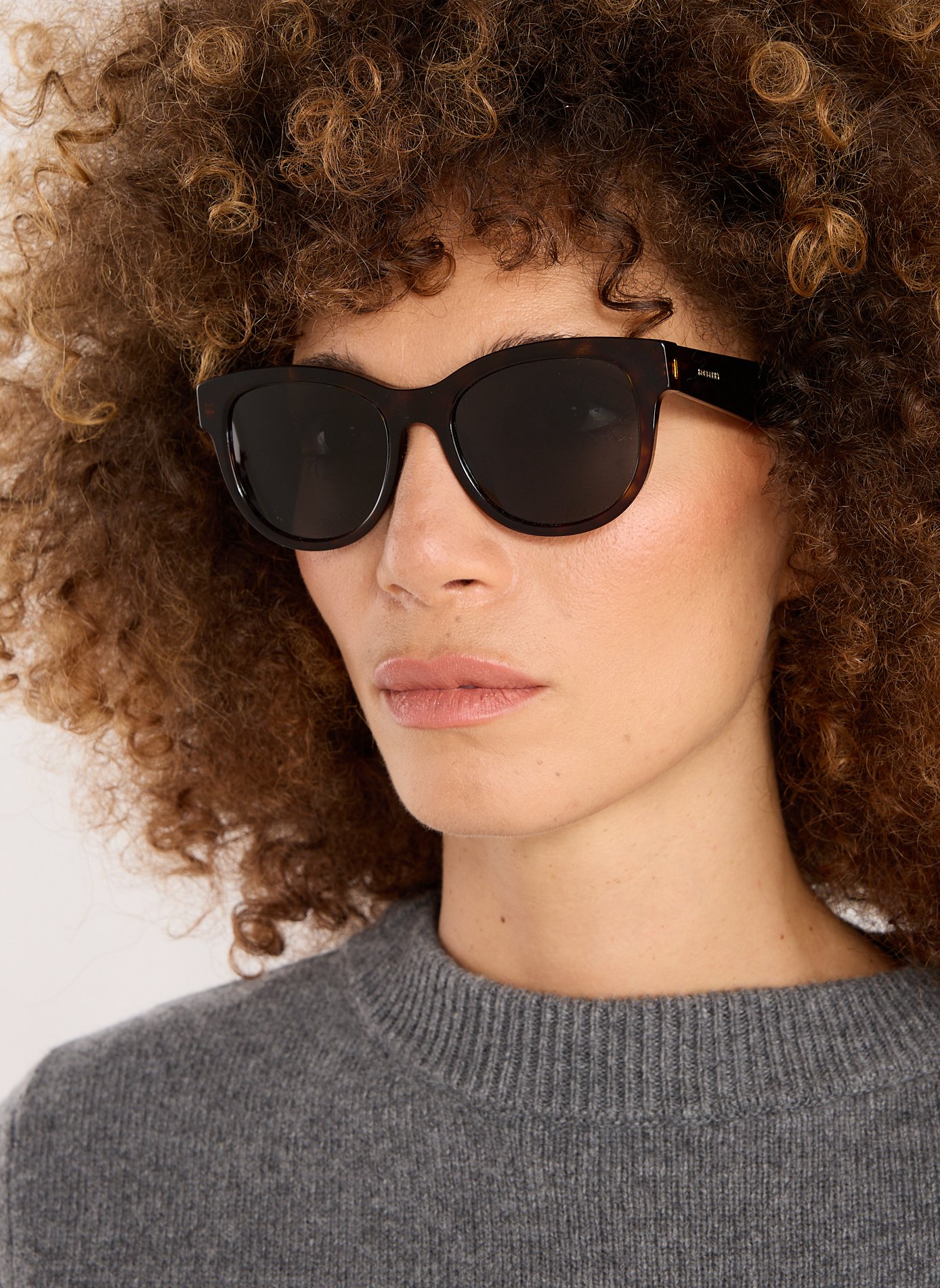 Lunettes de soleil arrondies  BURBERRY Multicolore