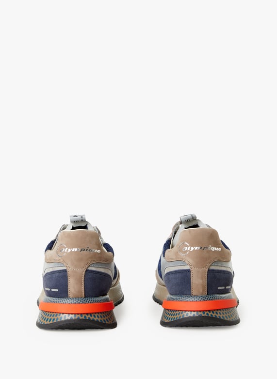 Baskets crantées en cuir mélangé | Multicolore by PHILIPPE MODEL Baskets crantées en cuir mélangé Multicolore