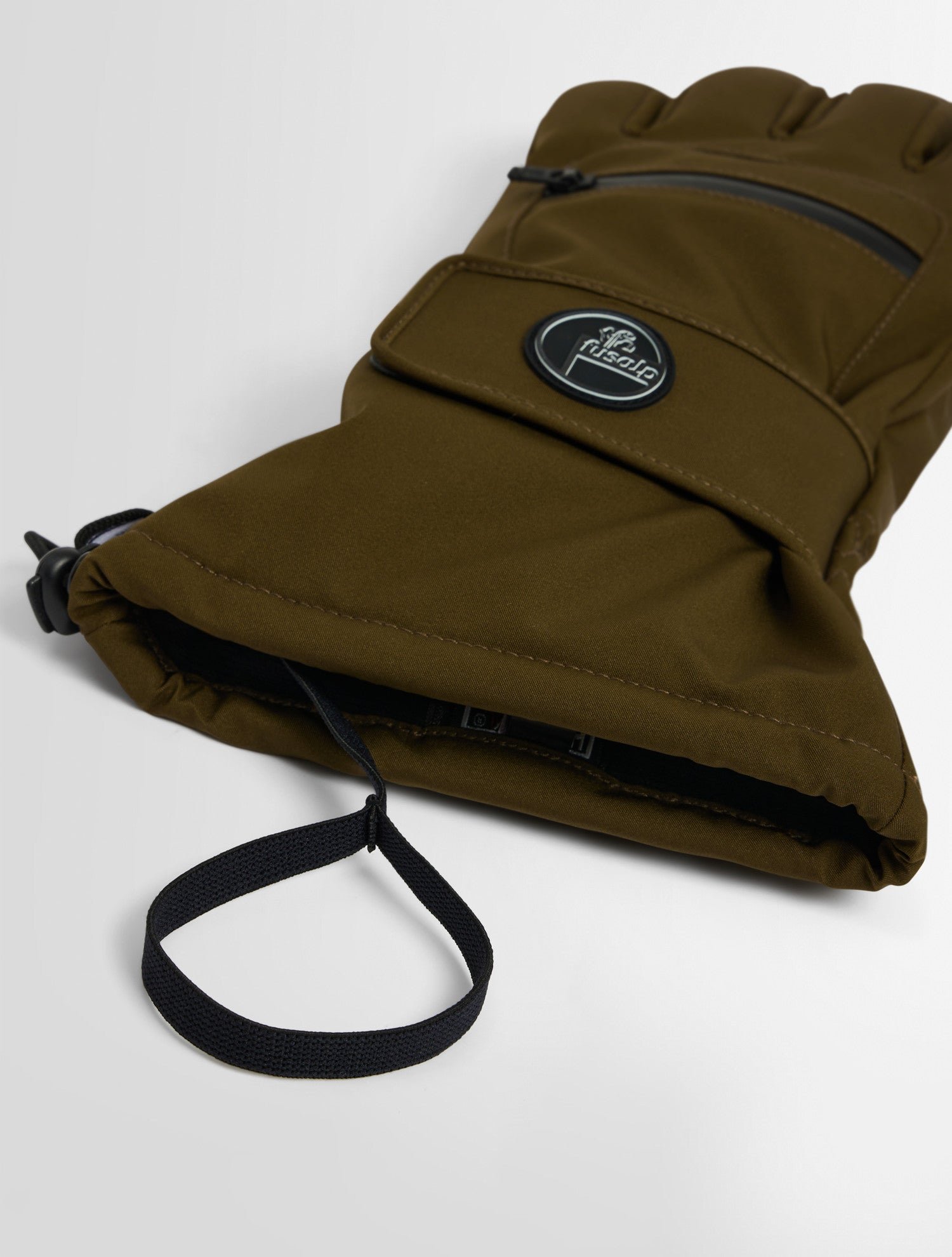 Gants de ski peak glove coupe regular FUSALP Marron