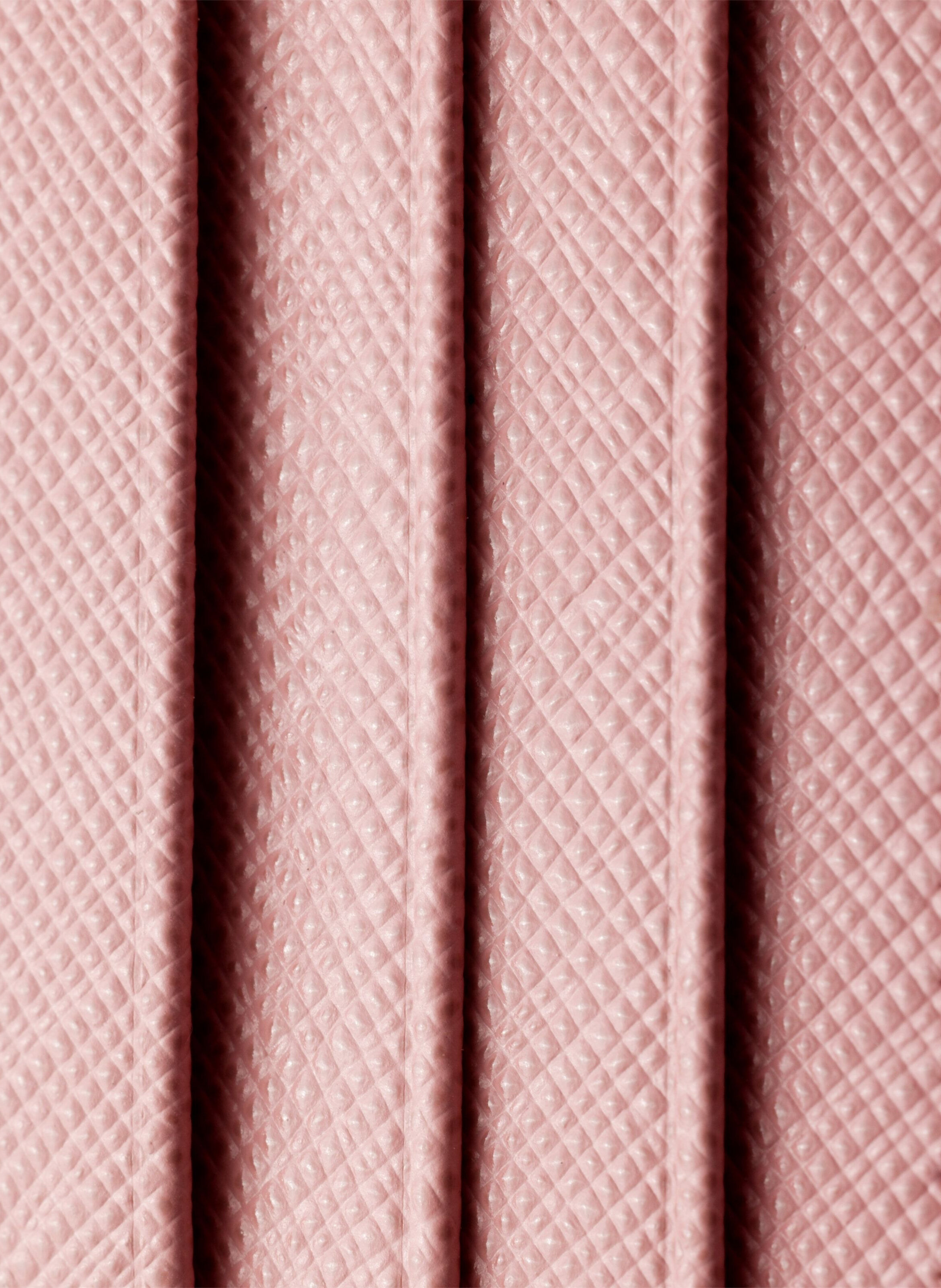 Porte-cartes en cuir saffiano PRADA Rose