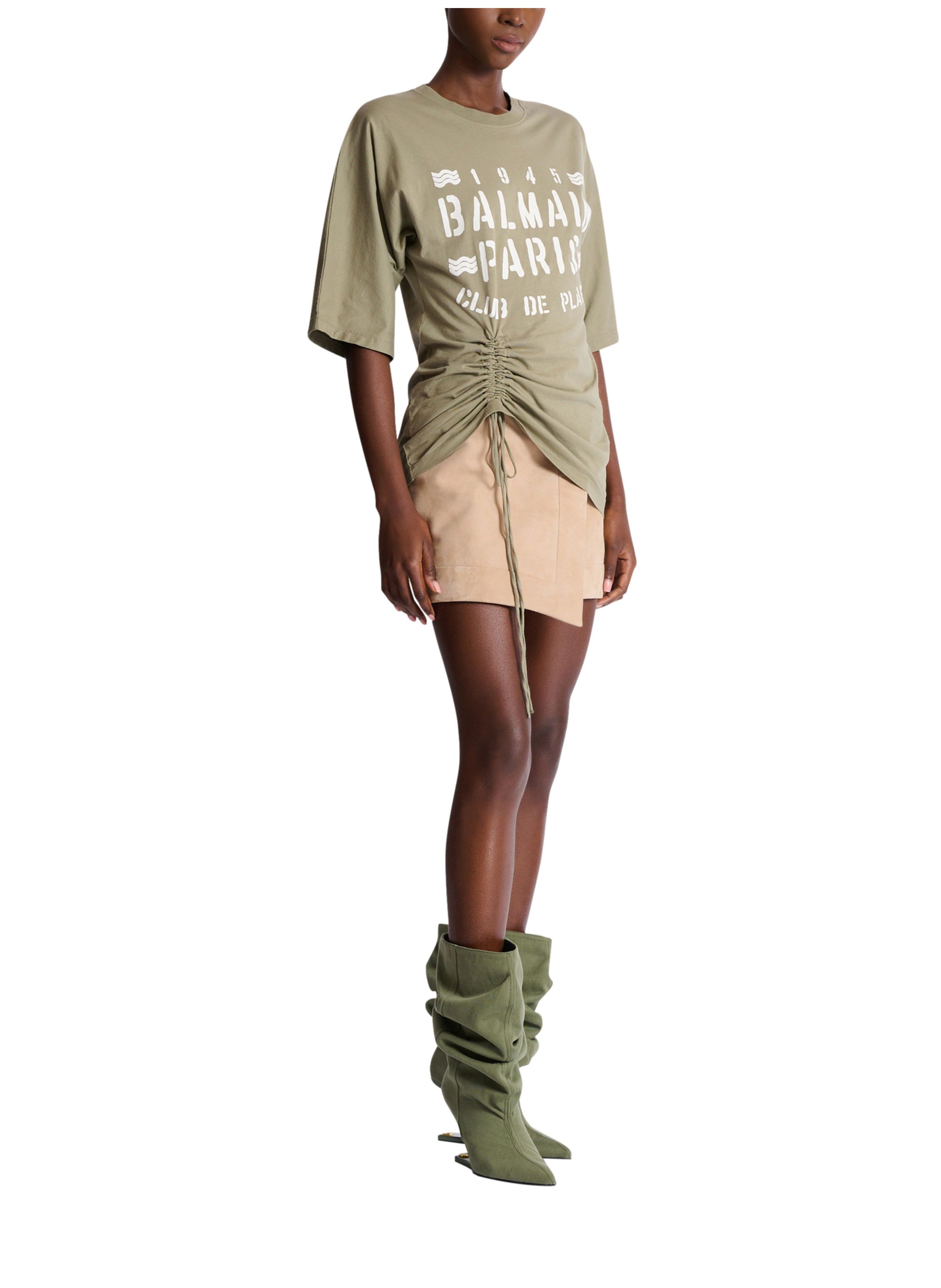 T-shirt imprimé balmain club BALMAIN Vert