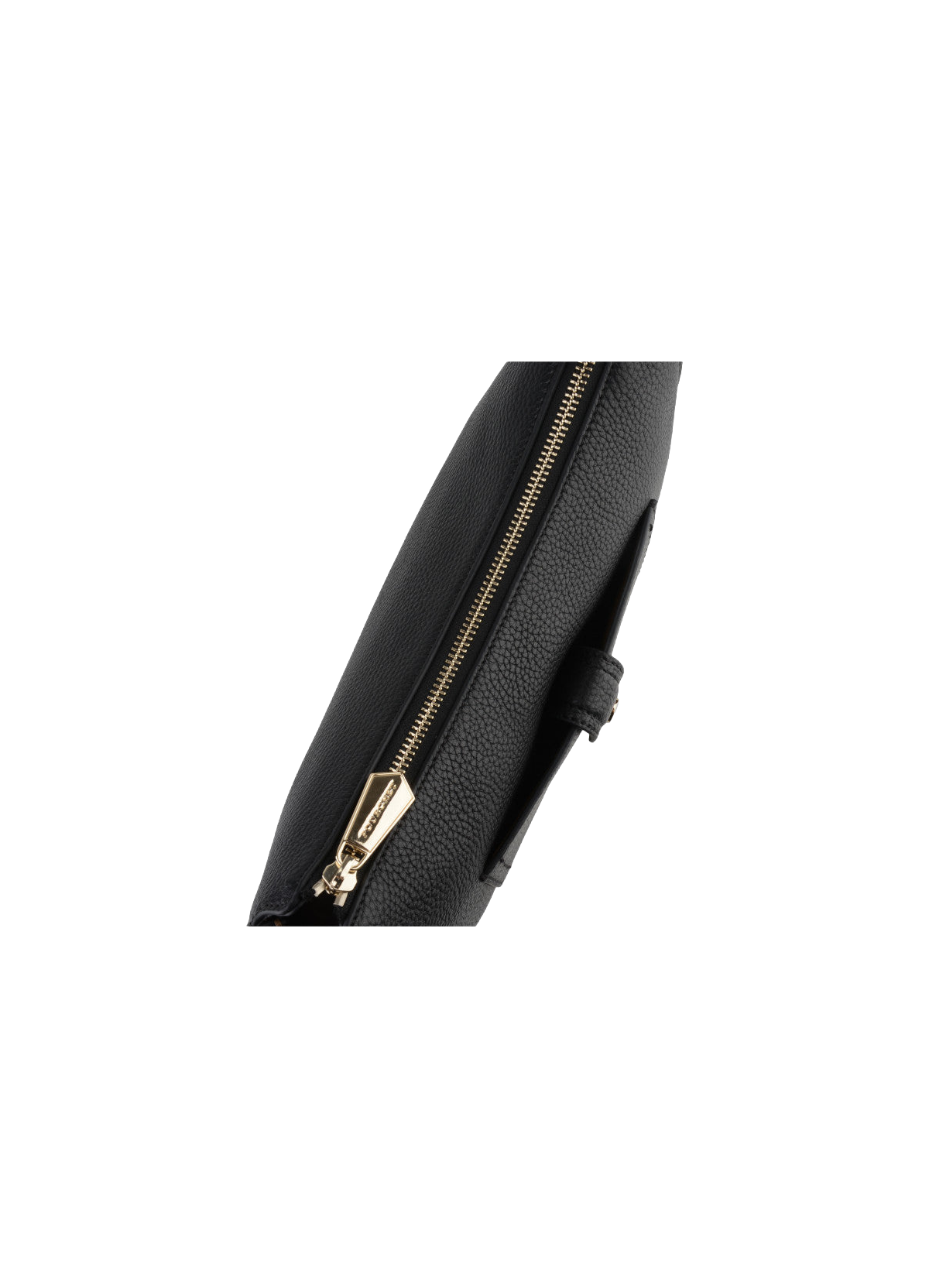 Bride soft | sac porté travers en cuir de vachette POURCHET Noir