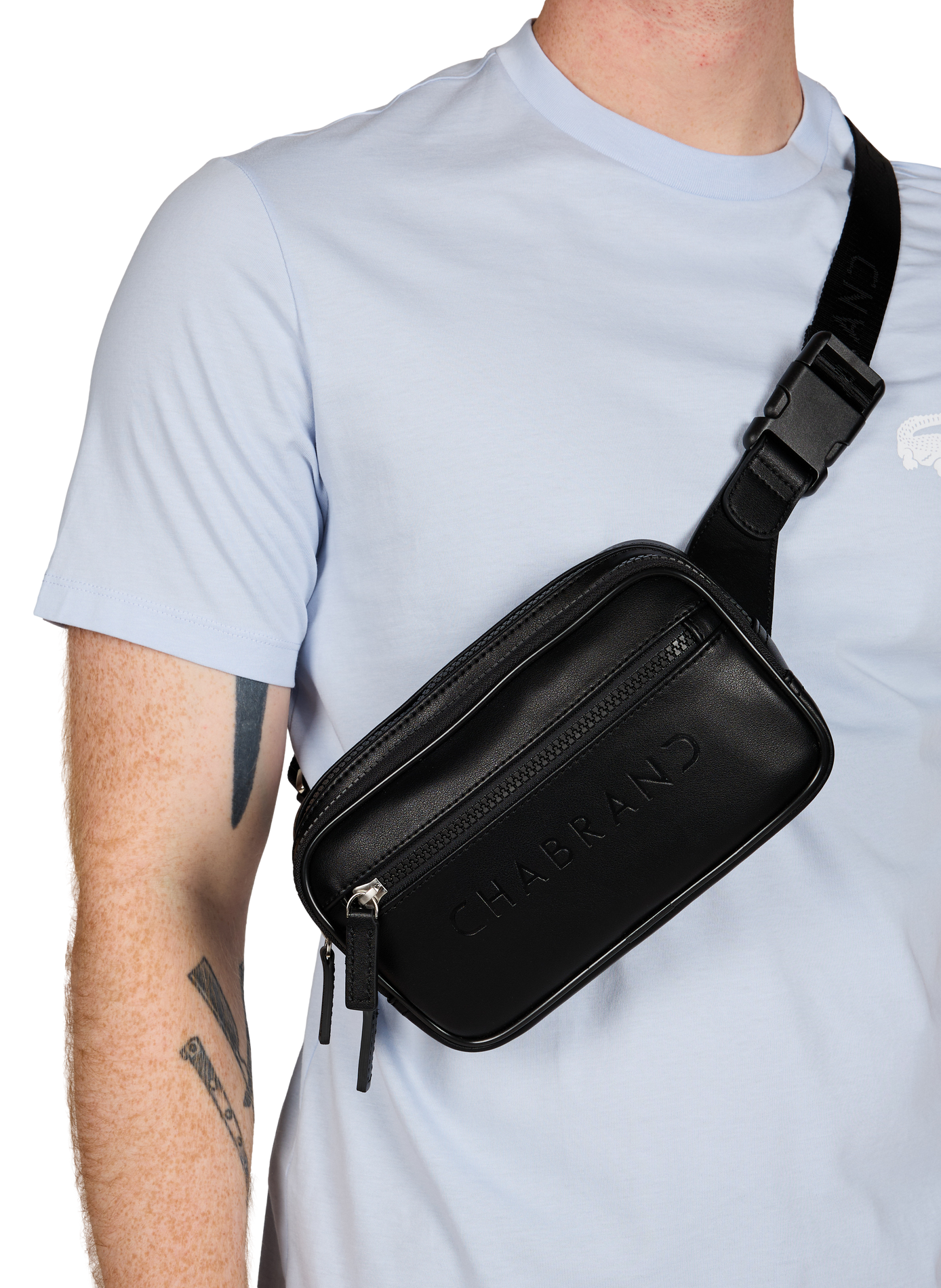 Crossbody logo bag CHABRAND Black