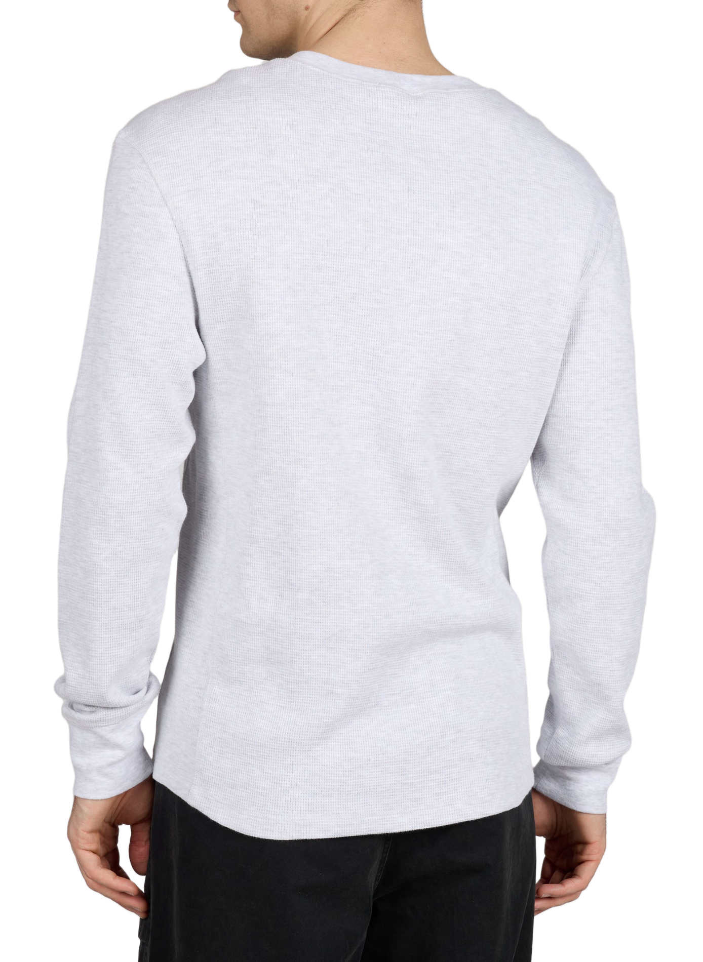 Pull thermique en coton piqué ENTIRE STUDIOS Gris