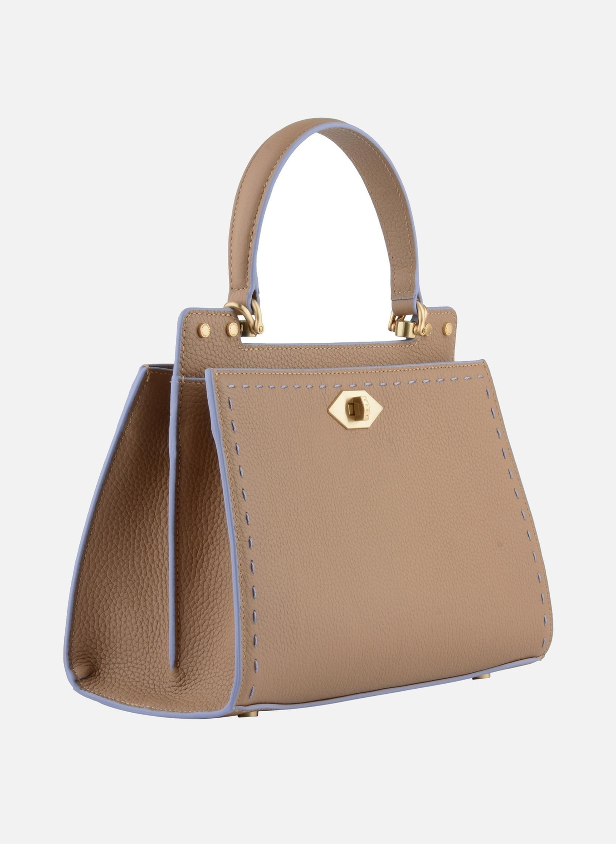 Trianon bicolore | sac à main POURCHET Violet