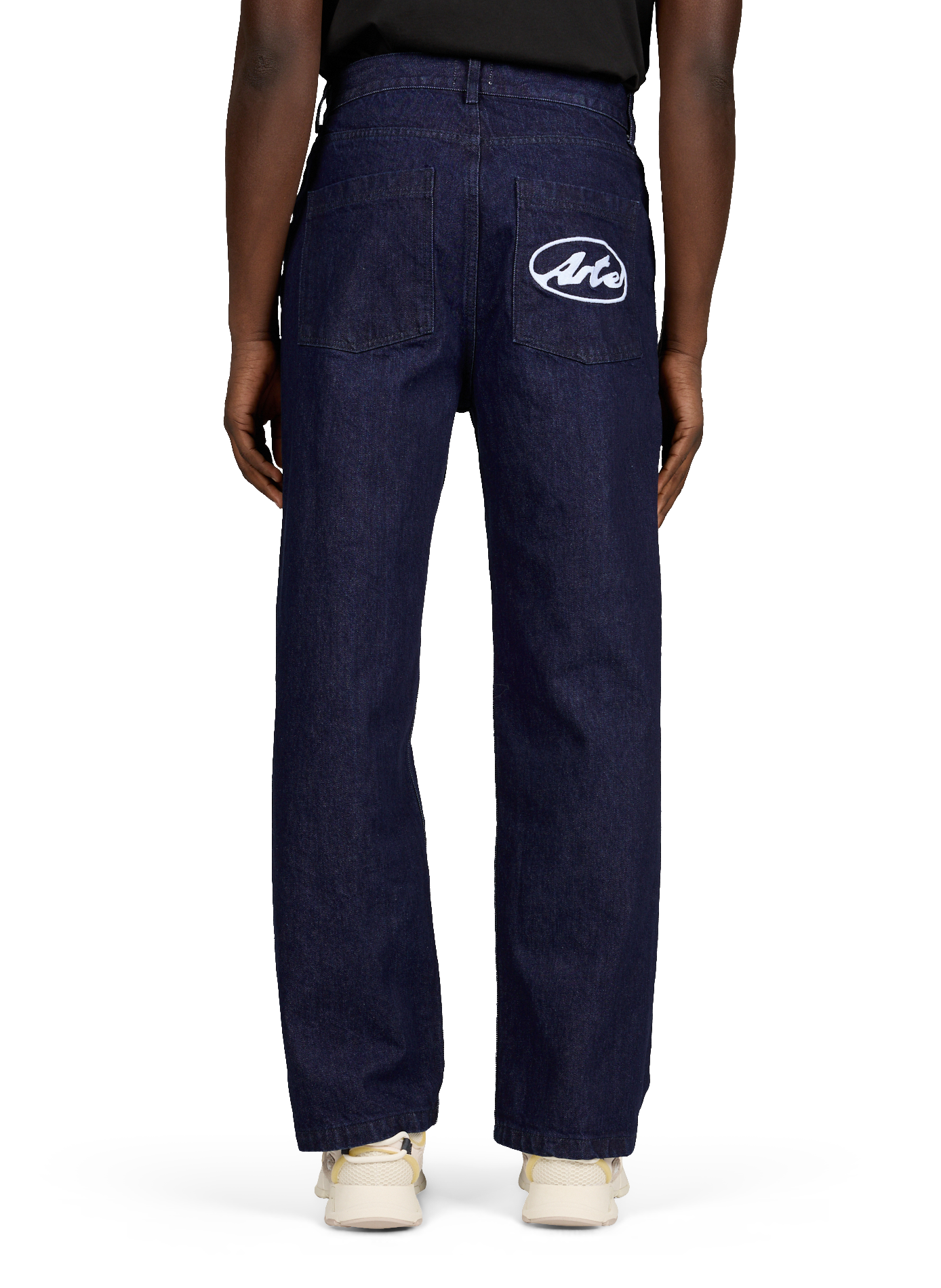 Jean large taille haute en coton ARTE ANTWERP Bleu