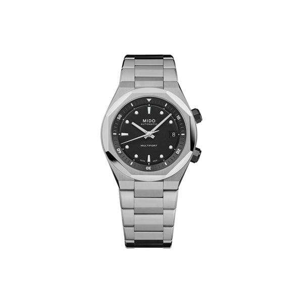 Montre Multifort 8 Two Crowns en acier inoxydable Montre Multifort 8 Two Crowns en acier inoxydable