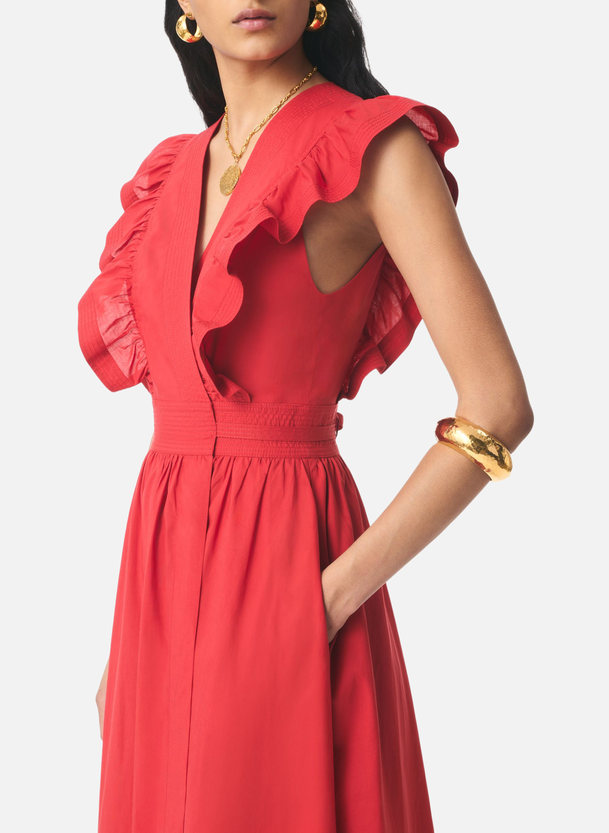 Robe ermione VANESSA BRUNO Rouge