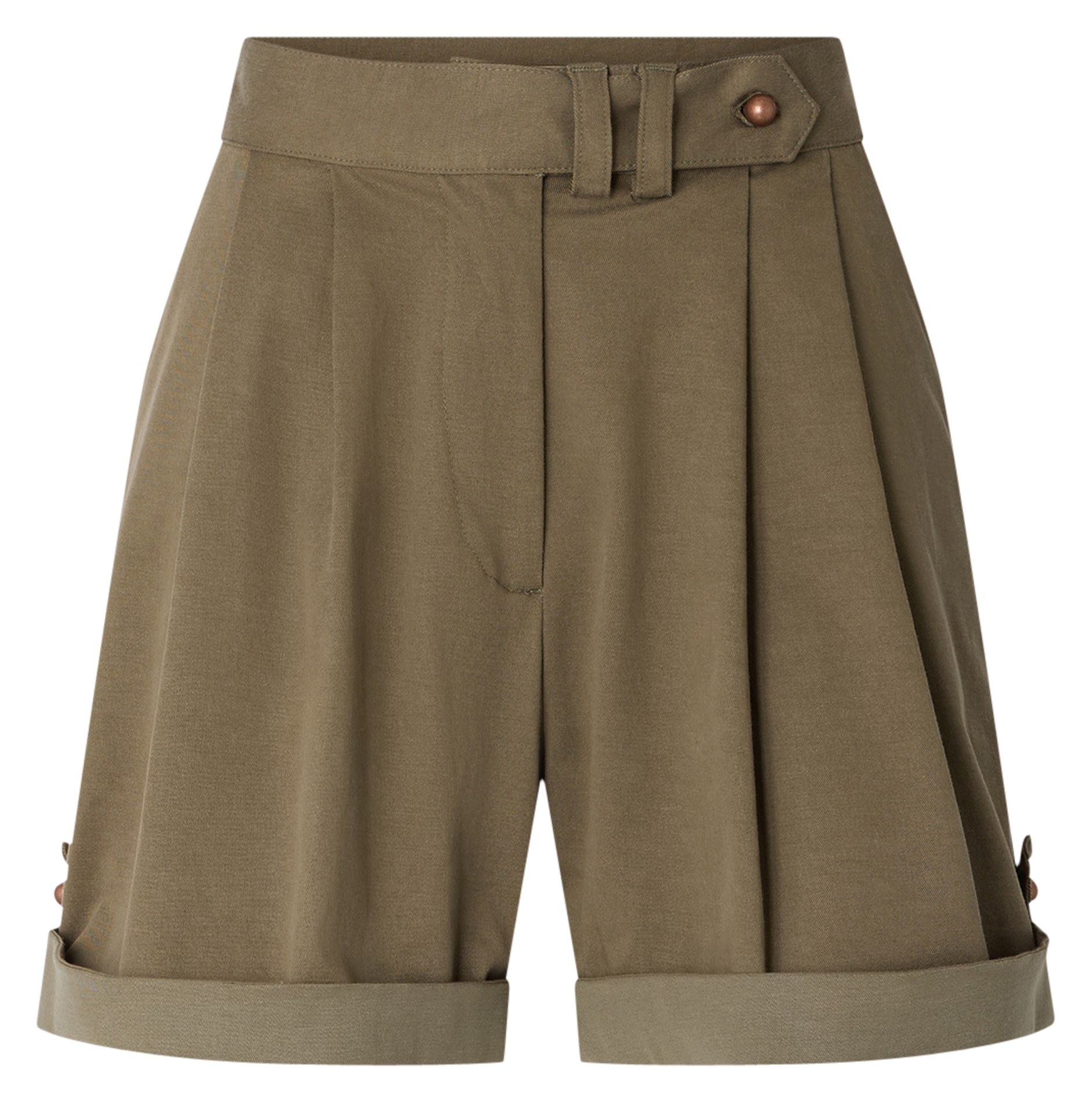 Short droit taille haute moonrise k SESSUN Kaki