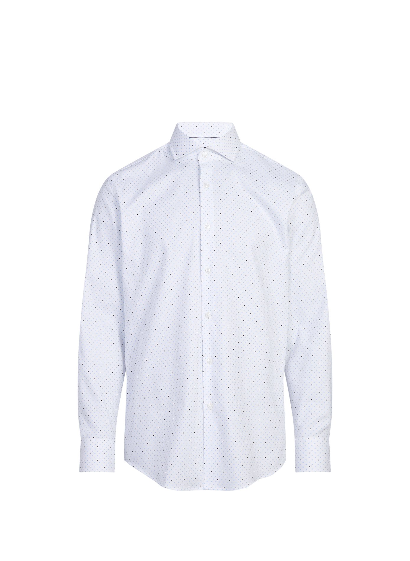 Chemise Hank à motif BOSS Blanc