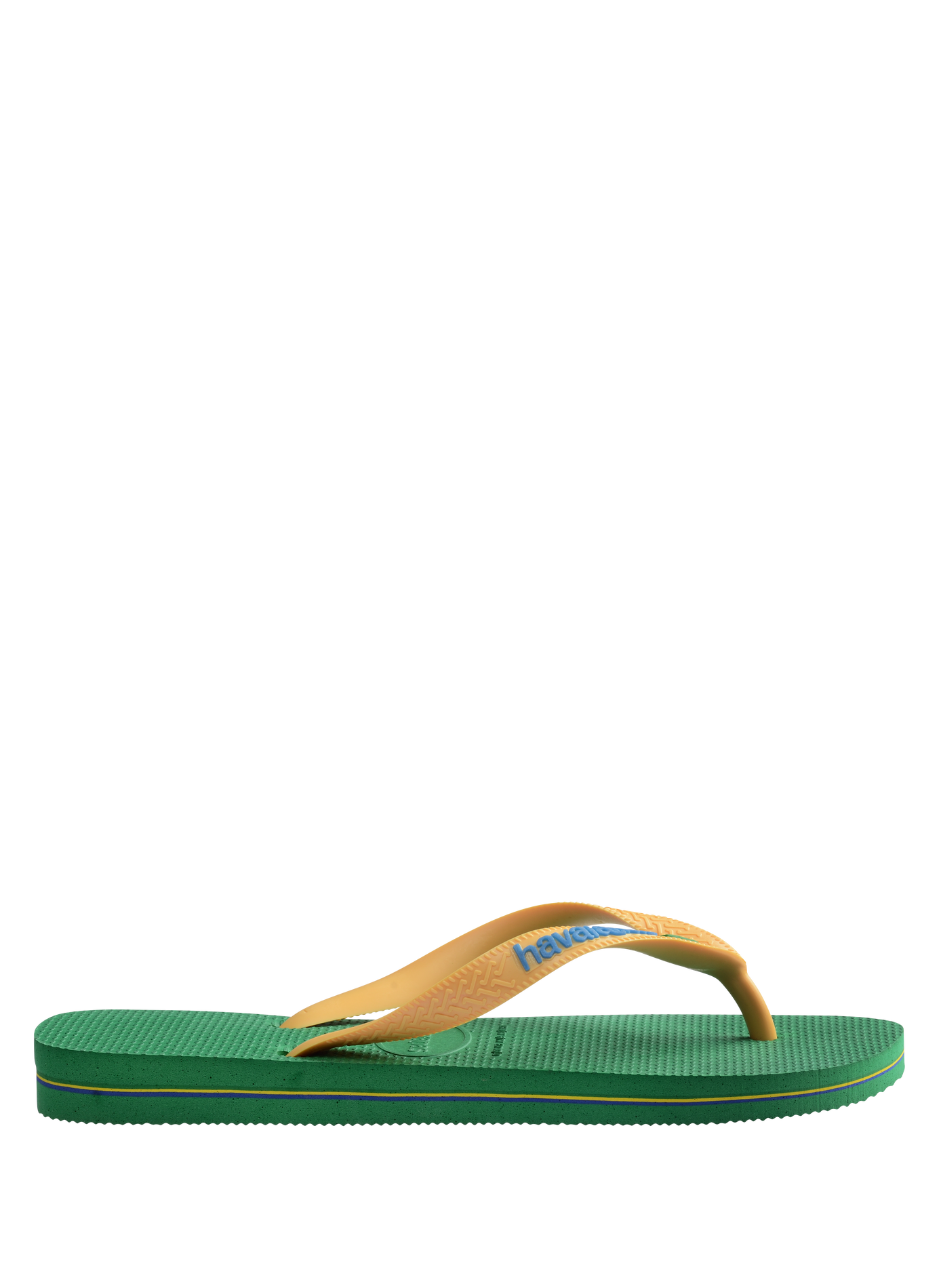 Tongs bicolores HAVAIANAS Vert