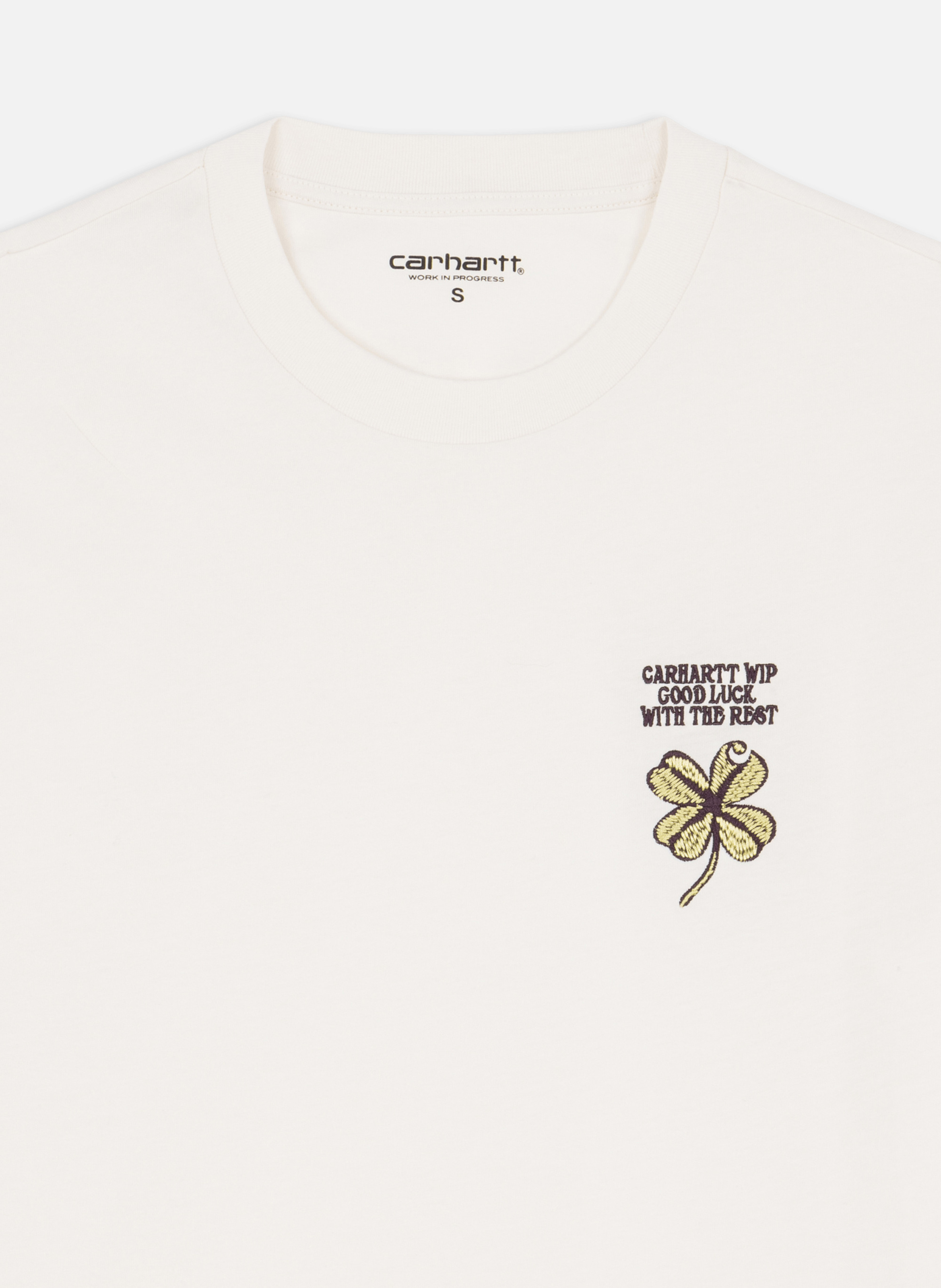 T-shirt w' s/s clover t-shirt CARHARTT WIP Beige