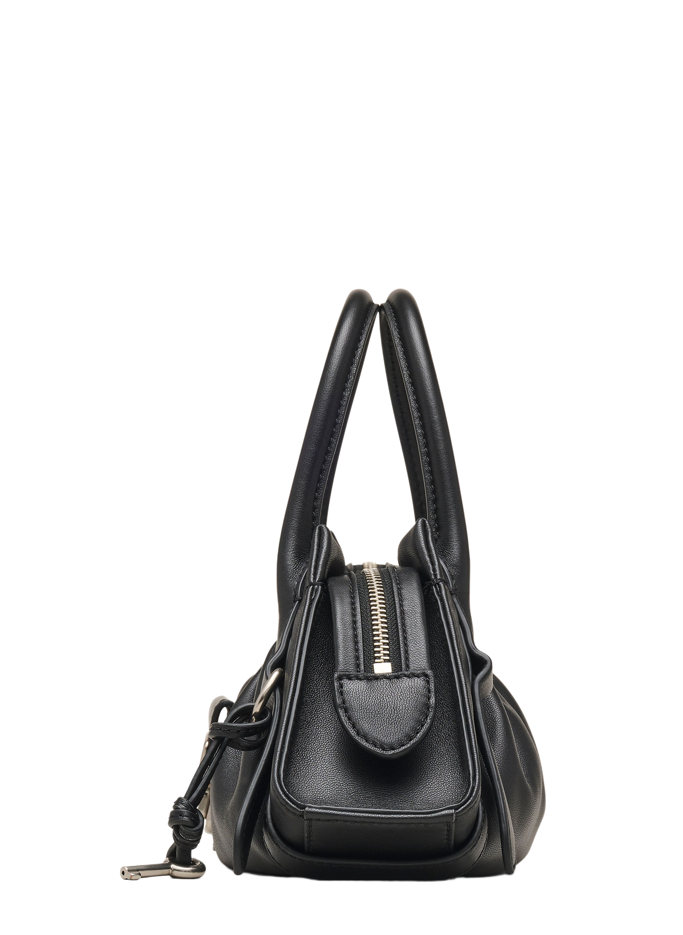 Sac The Cristina Small Satchel en cuir MARC JACOBS Noir