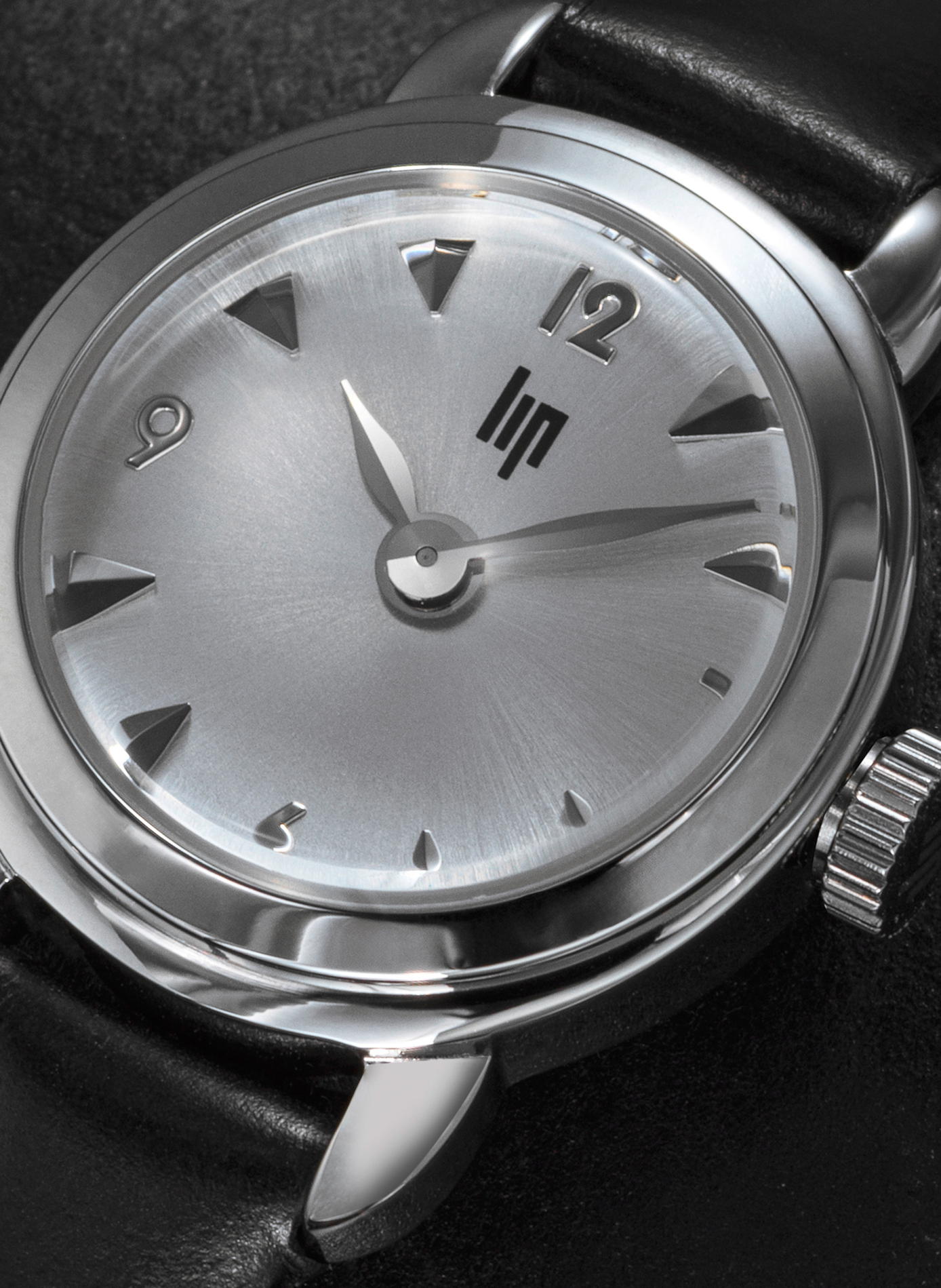 Montre Henriette à quartz LIP Argent