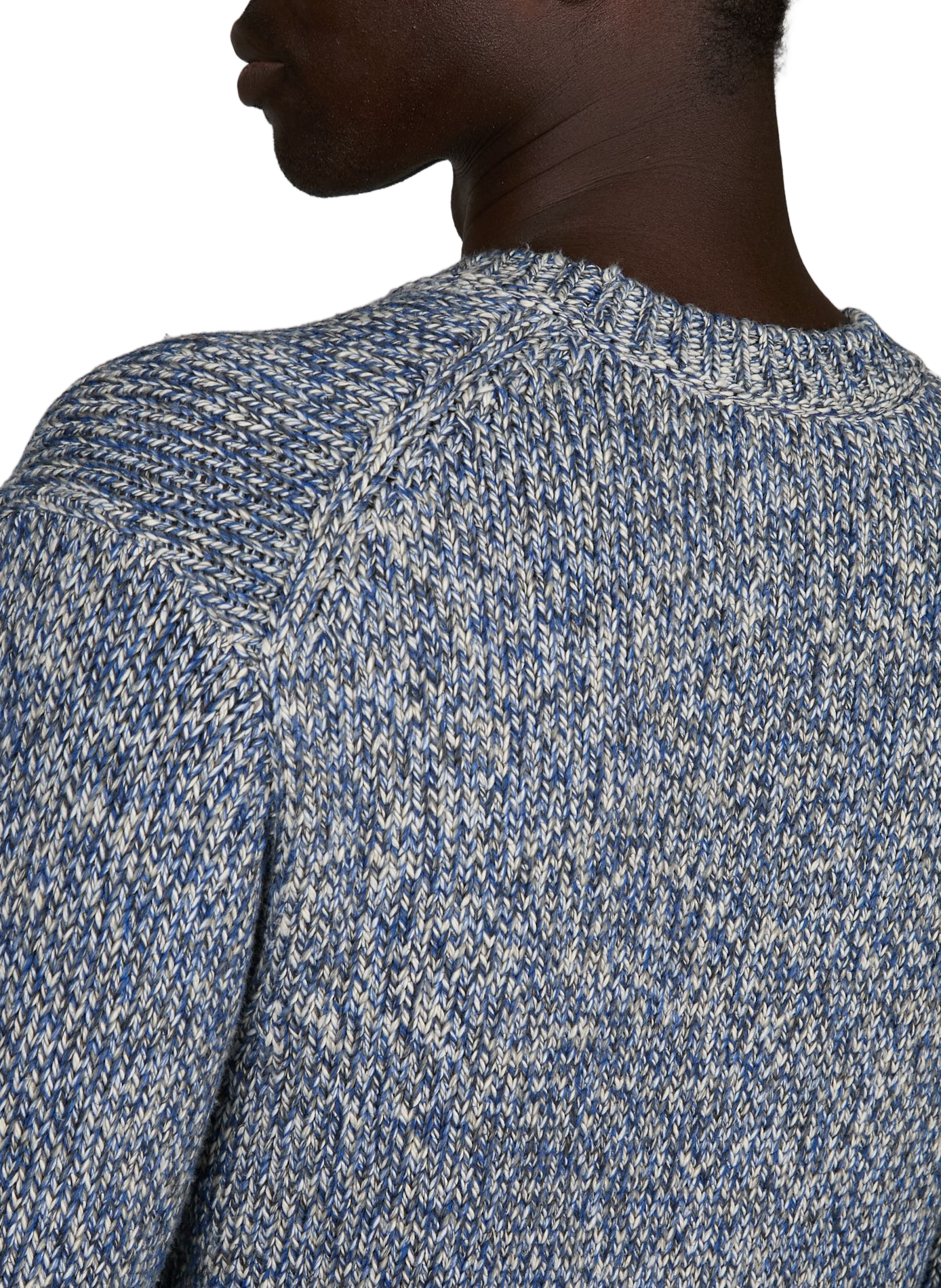 Pull tissé en maille CLOSED Bleu