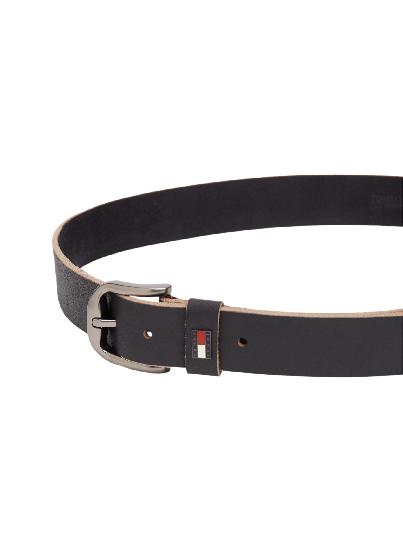 Leather belt  TOMMY HILFIGER Black