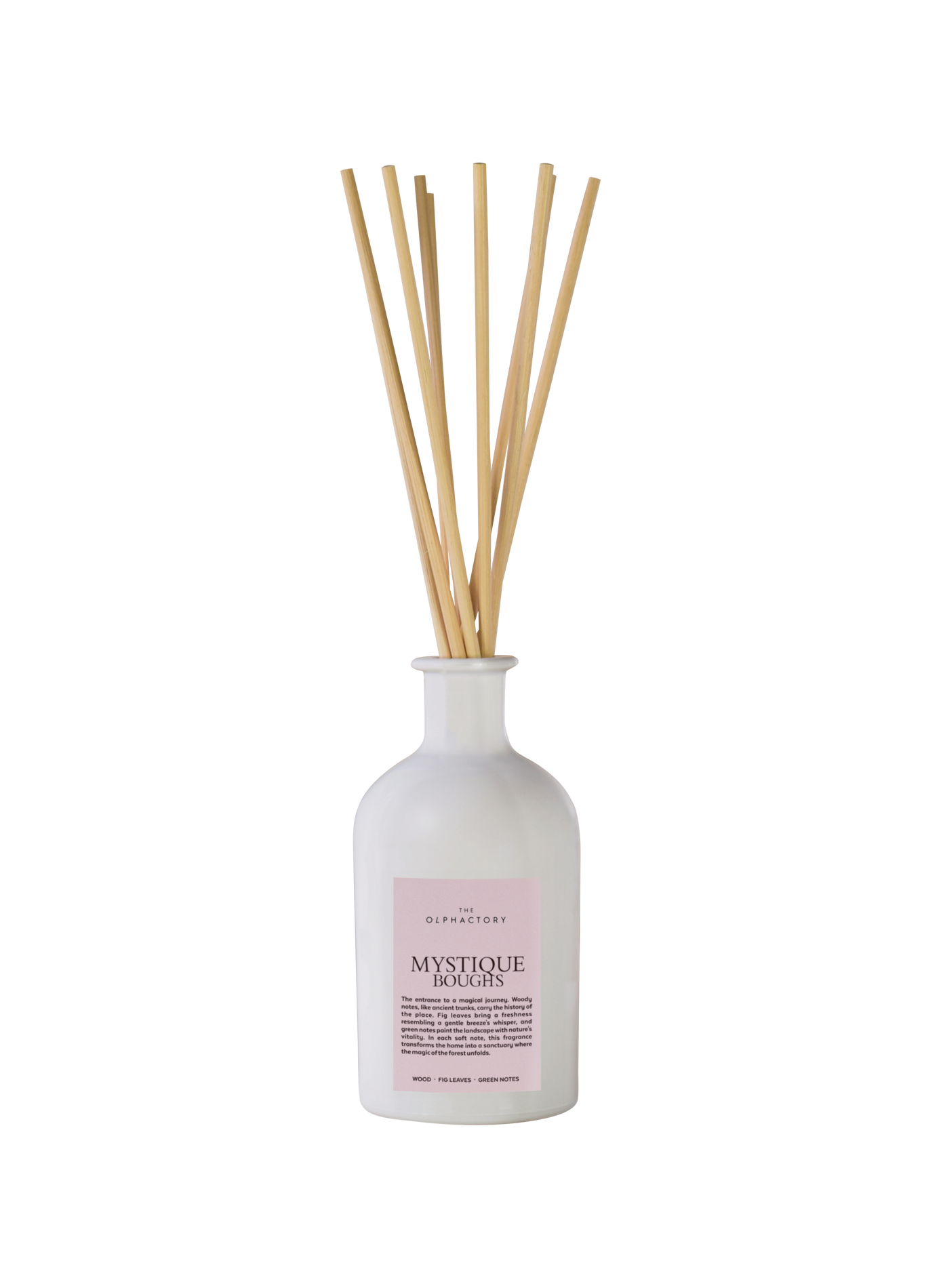 Diffuseur de parfum d'intérieur Mystique Boughs 250ml OLPHACTORY Blanc