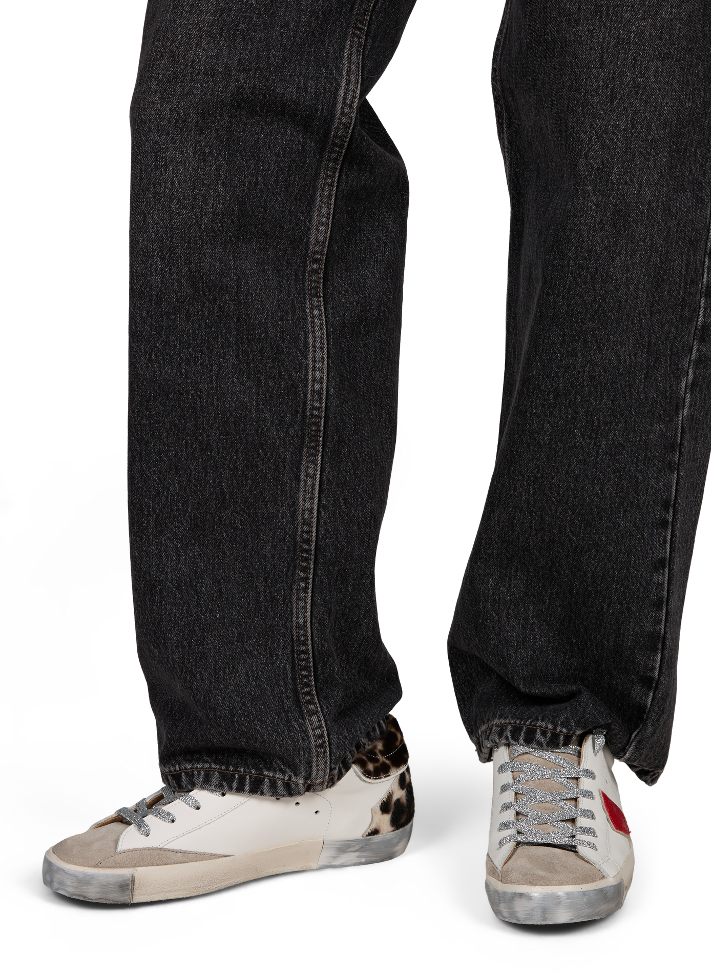 Low-top leather sneakers PHILIPPE MODEL White