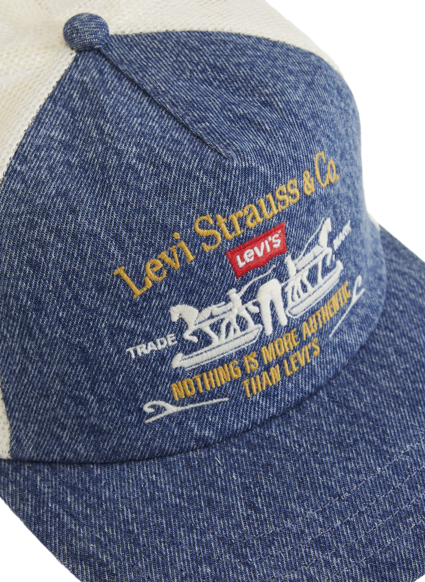 Cotton cap LEVI'S Blue